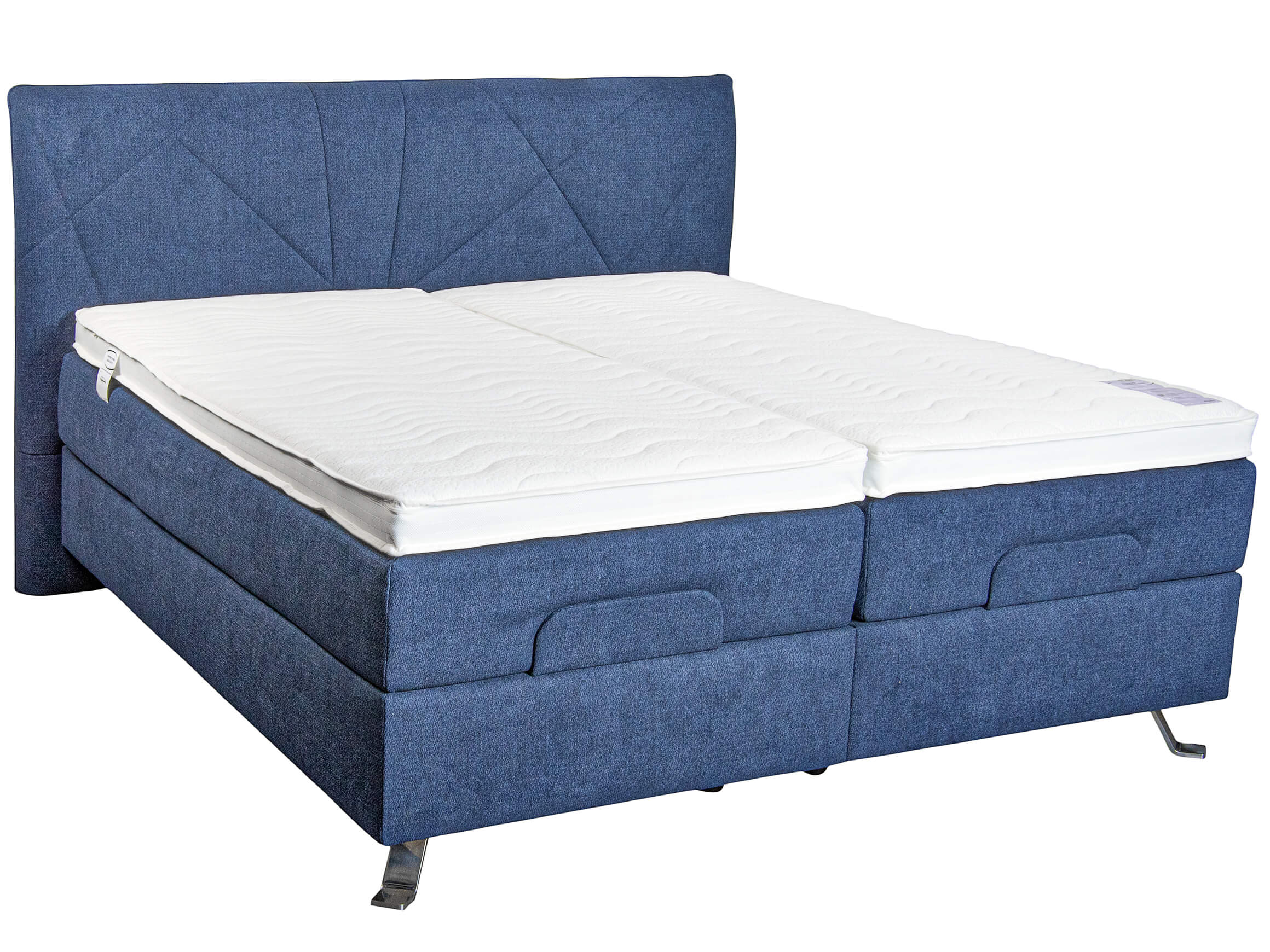 Ada AT Boxspringbett Versailles Relax Blau | Schubiger Möbel