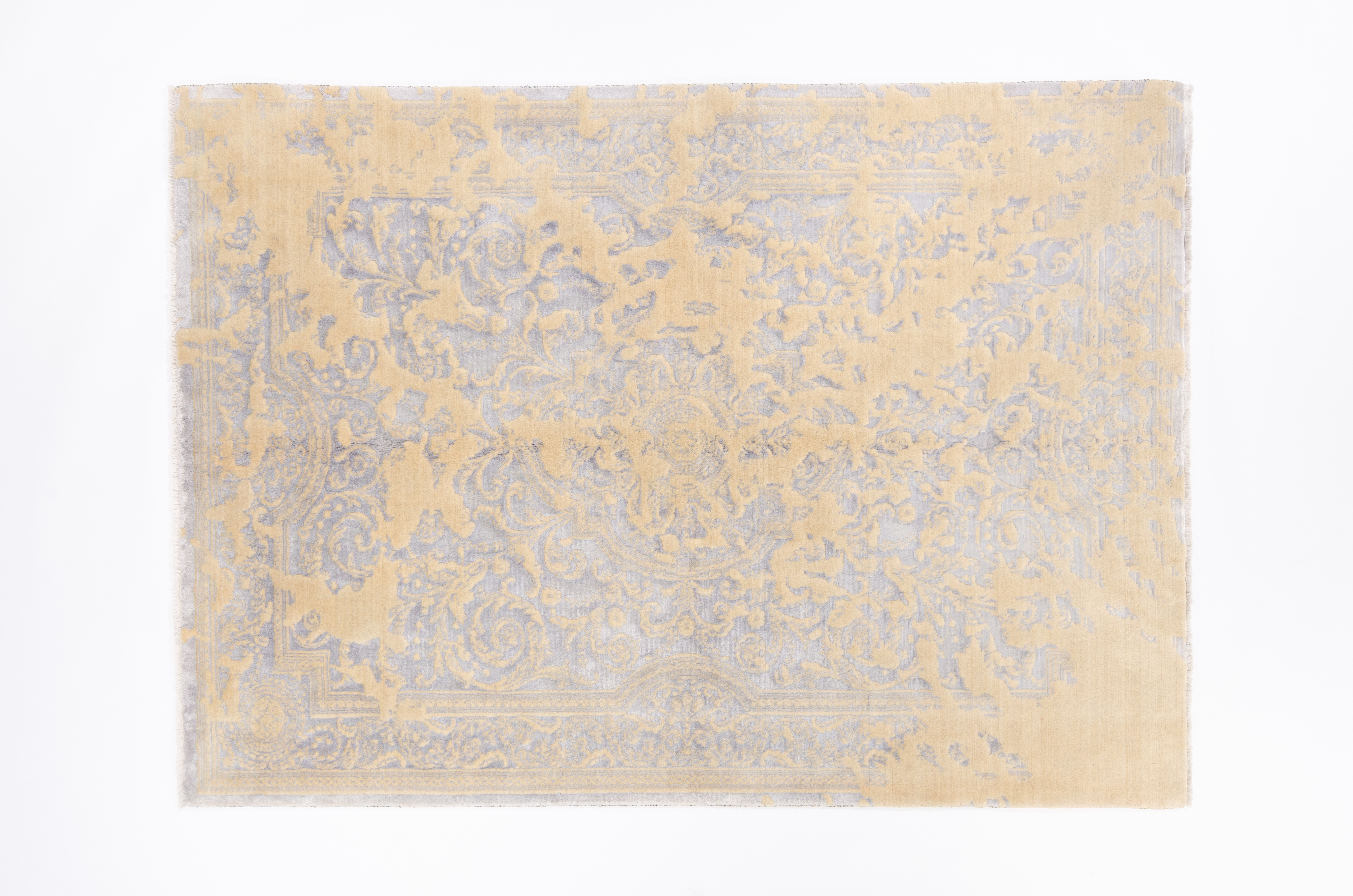 Moderner Teppich Vintage Homa Negra/ Farbe: Braun / Masse (BxT) :170x236 cm