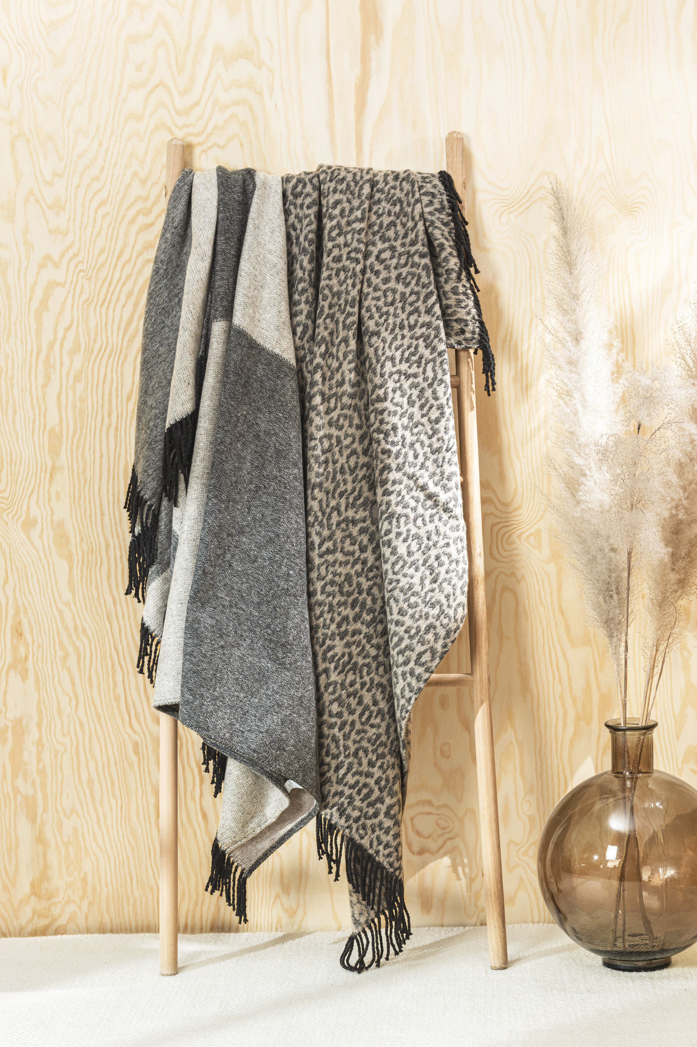 Plaid Alfie, Taupe 200x150 cm Magma