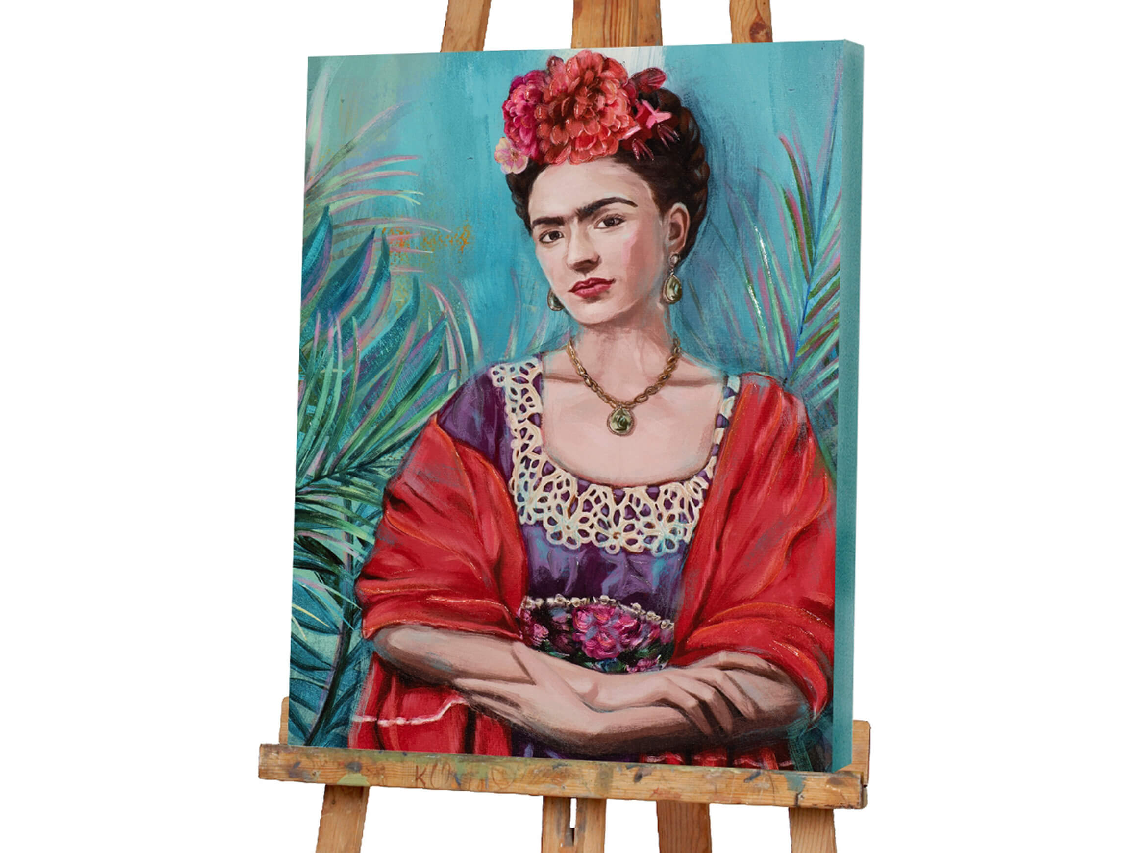 Bild Schönheit mit Rotem Umhang image LAND