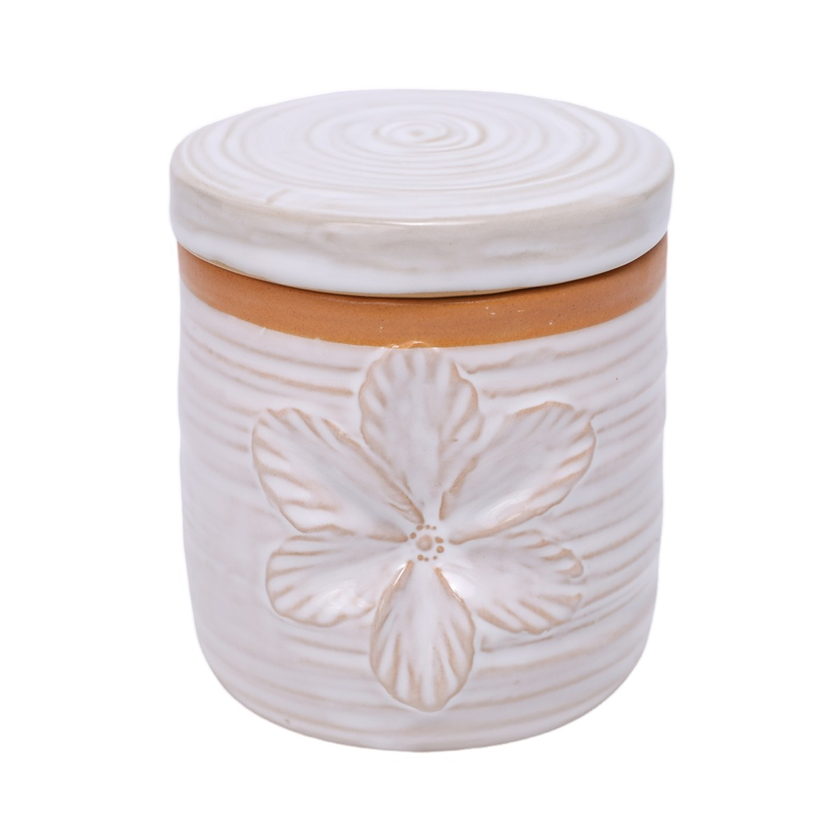 Kallimasia ceramic jar white Decofinder