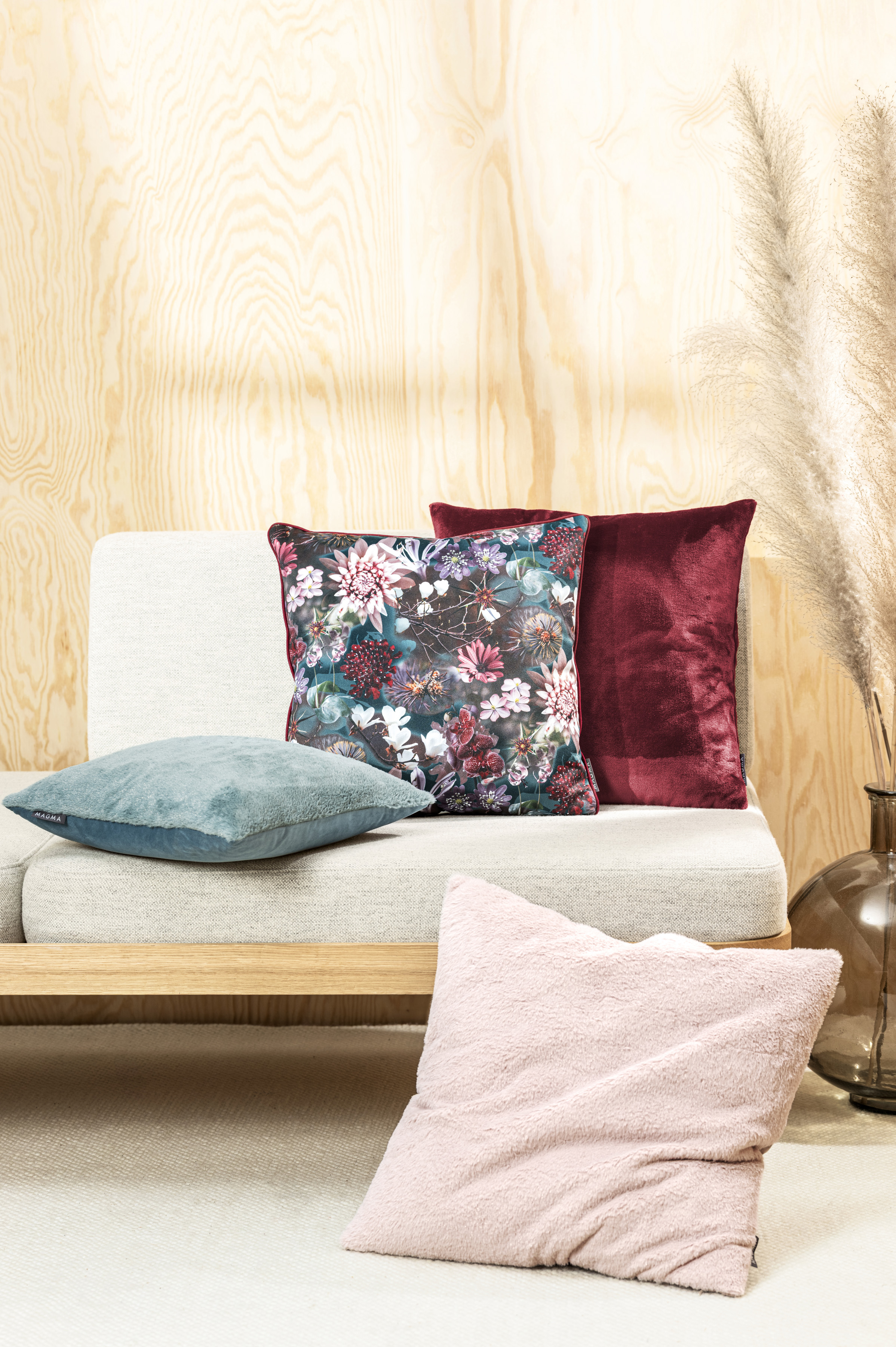 Kissenhülle Larar, Salbei 50x50 cm Magma