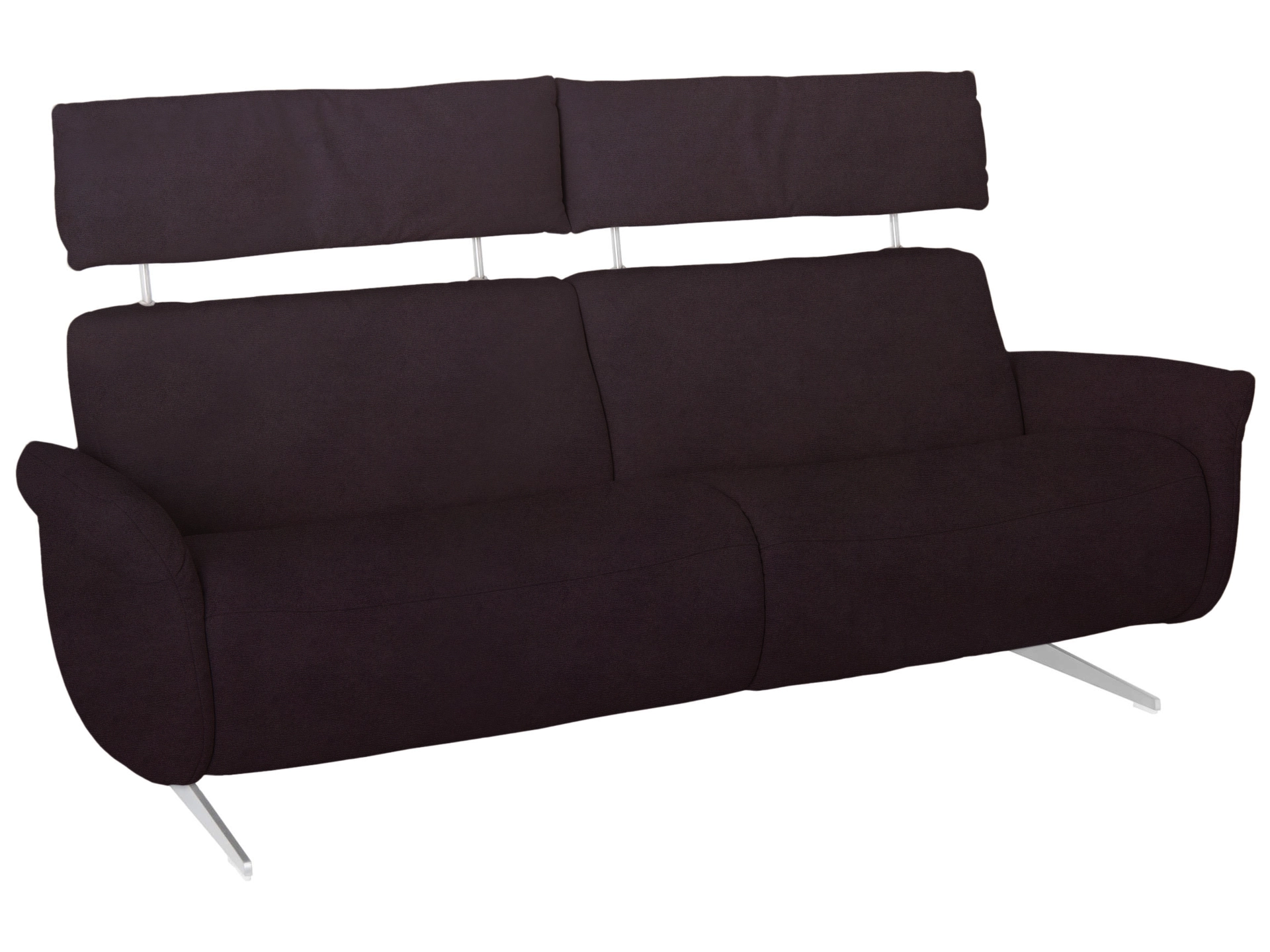 Sofa Chester Basic B: 206 cm Himolla / Farbe: Pflaume / Material: Stoff Basic