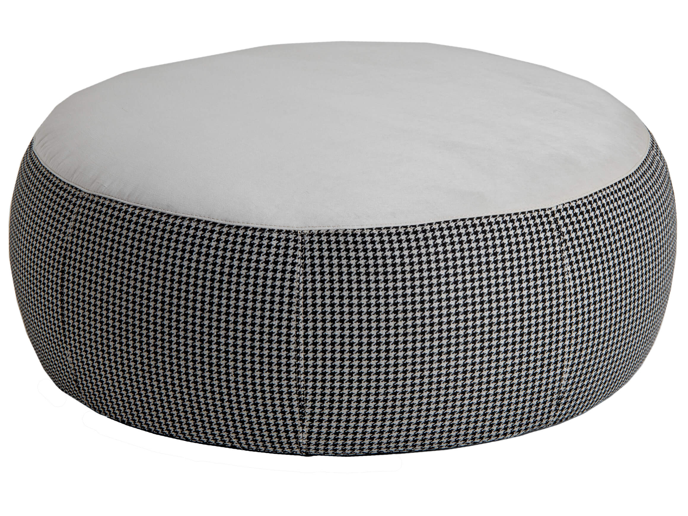 Candy Hocker Alea Schwarz Grau | Schubiger Möbel