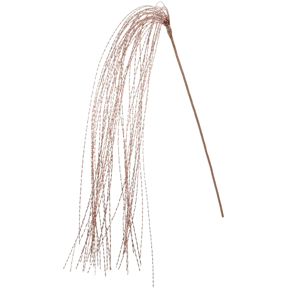 Kunstblumen Lamettazweig, Rosegold Gasper