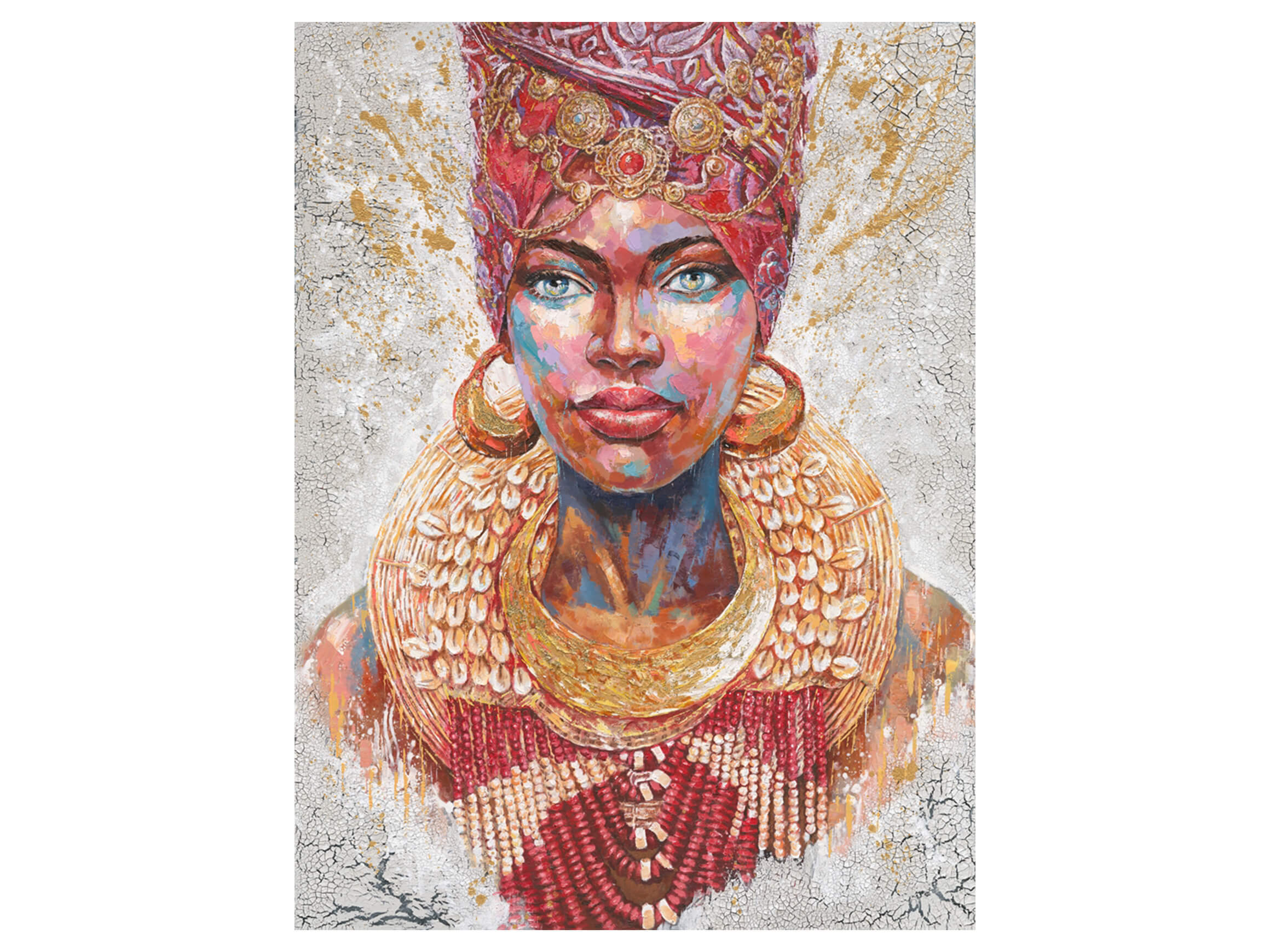 Bild Schönheit mit Buntem Turban 2 image LAND