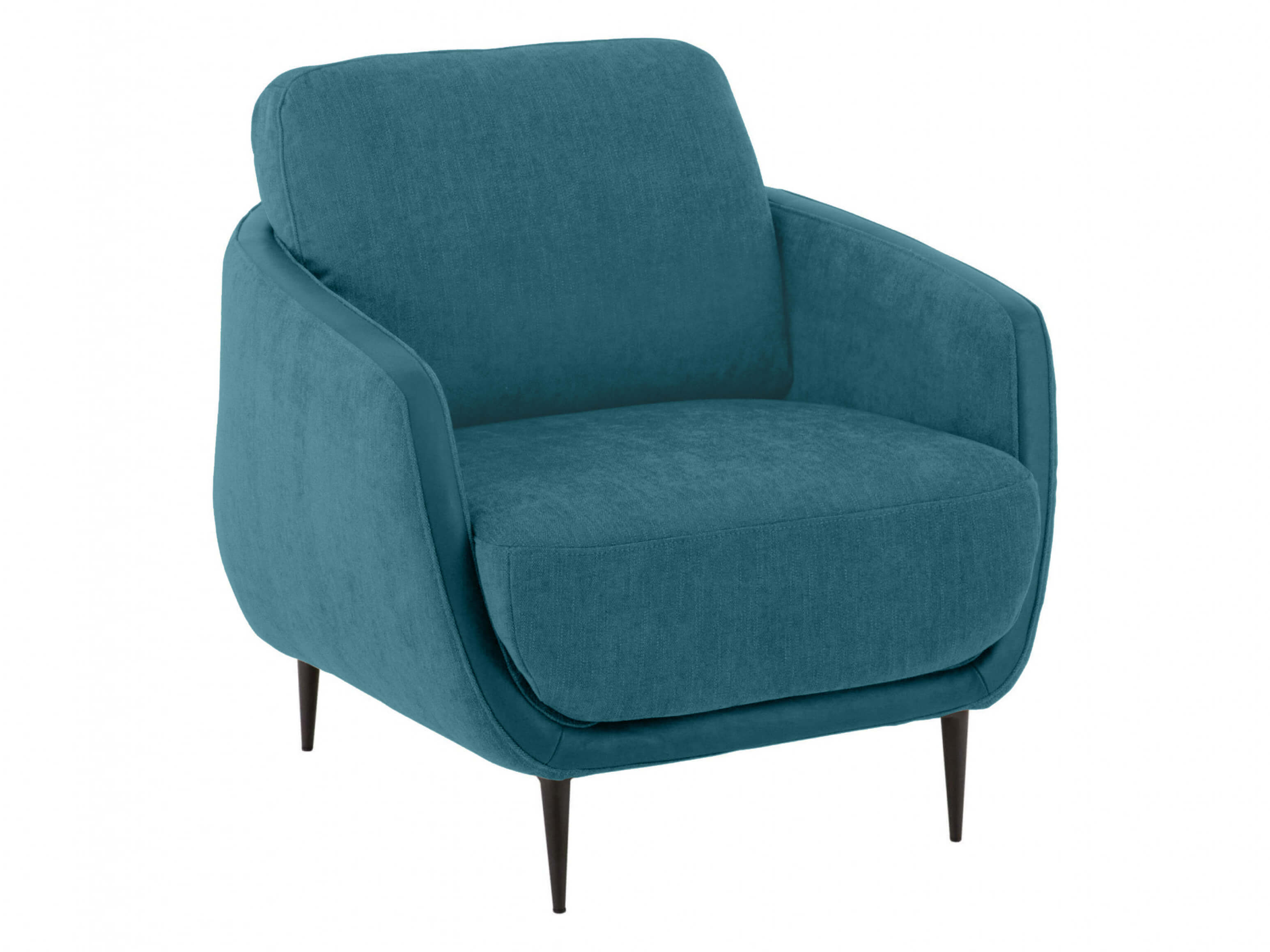 Sessel Lima Basic Candy / Farbe: Petrol / Material: Stoff Basic