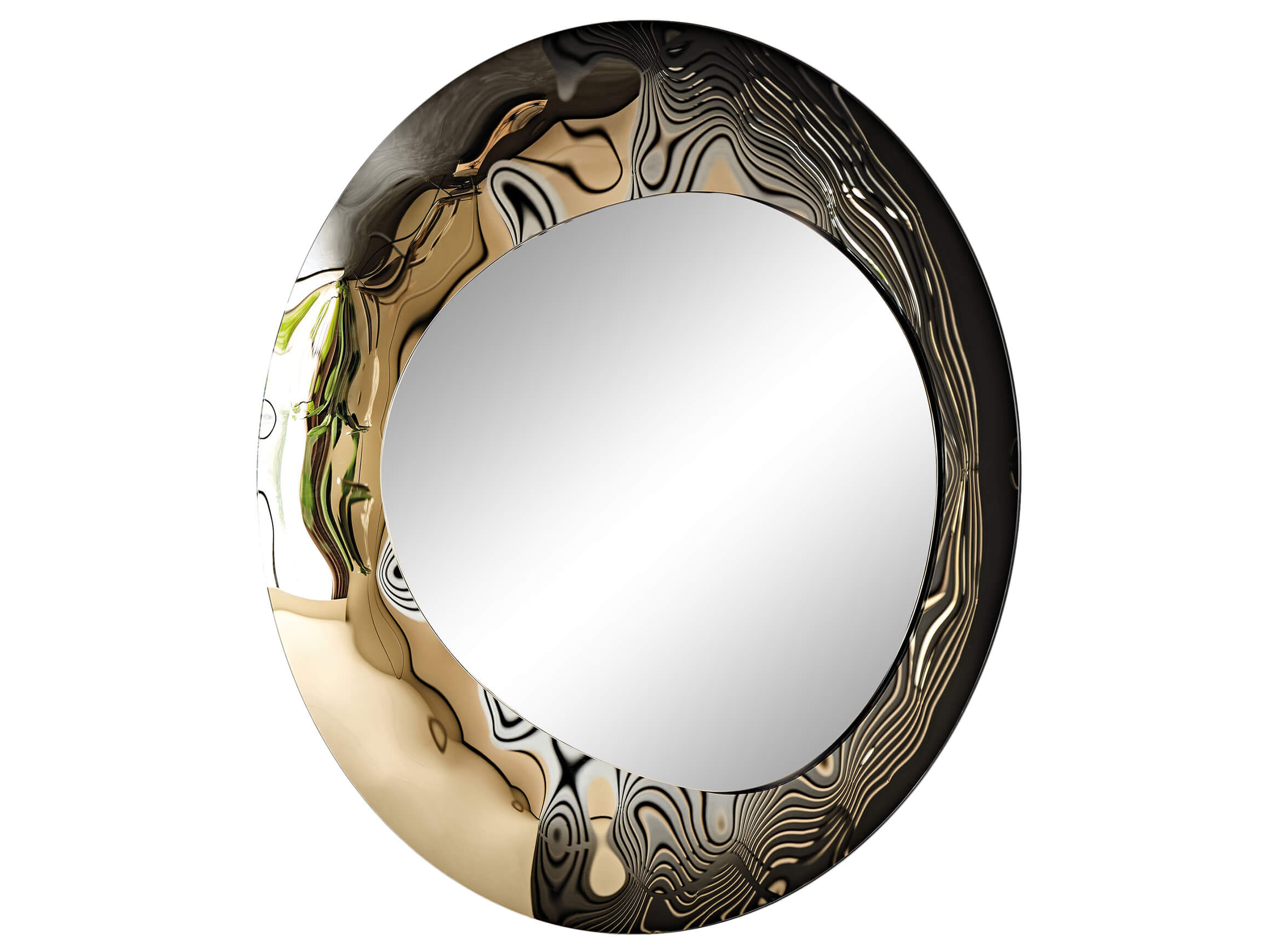 Spiegel Cosmos Cattelan / Farbe: Graugold