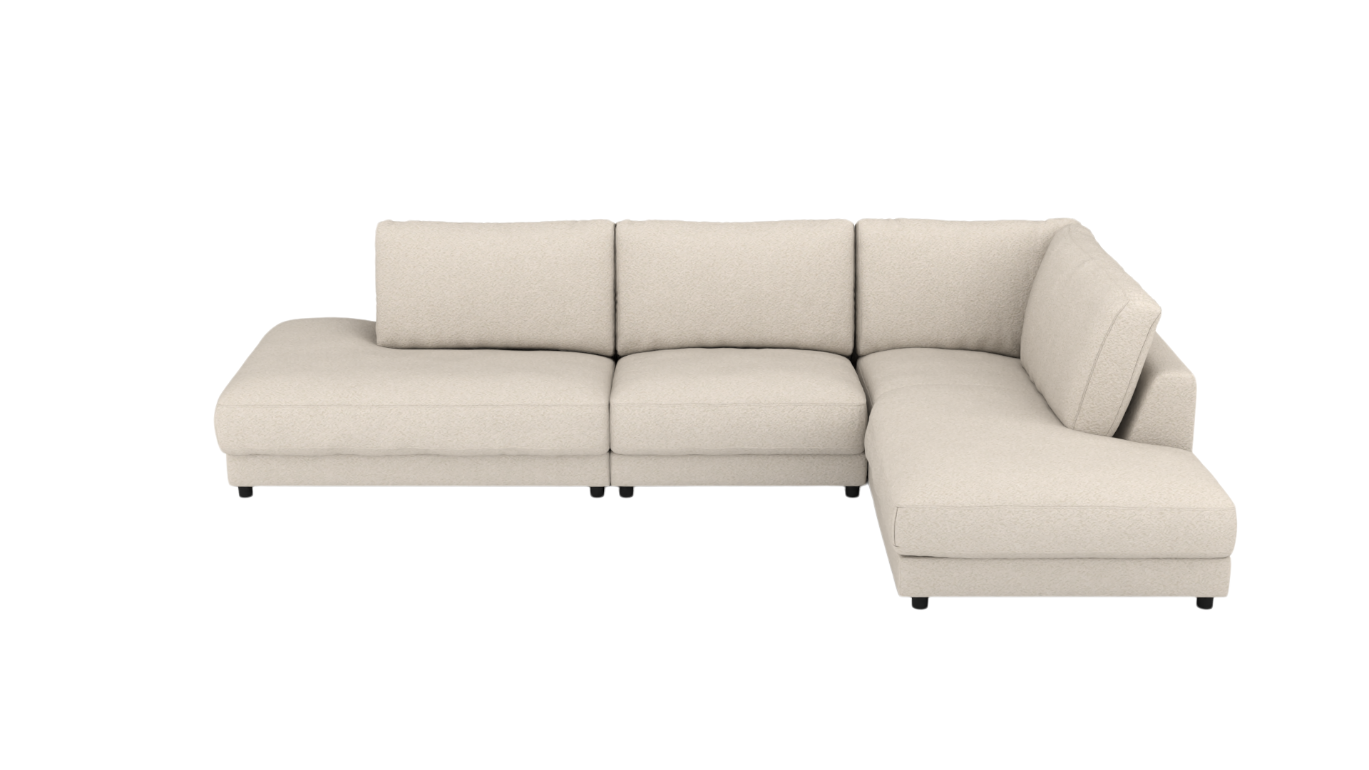 Corner sofa #2 Jupiter right Candy - UrbanDesign/ Colour: