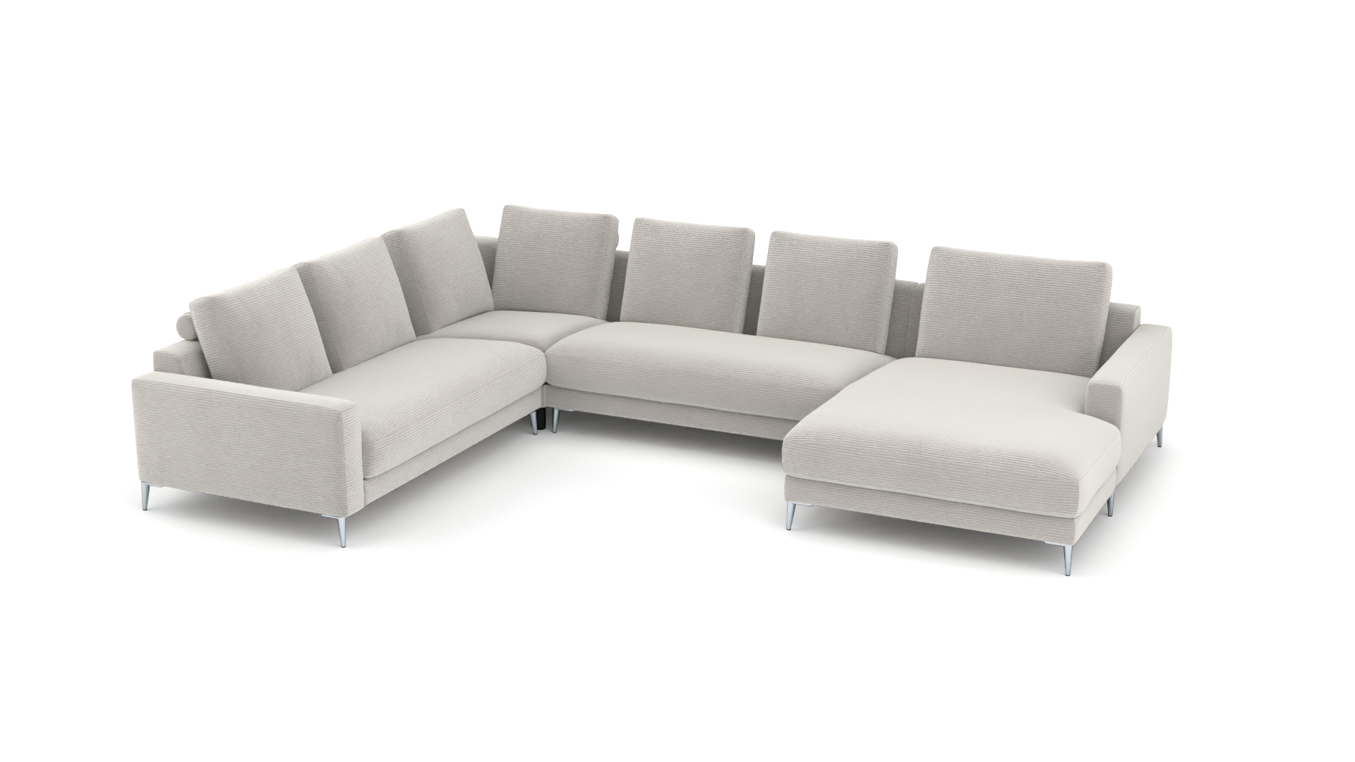 Wohnlandschaft Mercury links – vielseitig & komfortabel