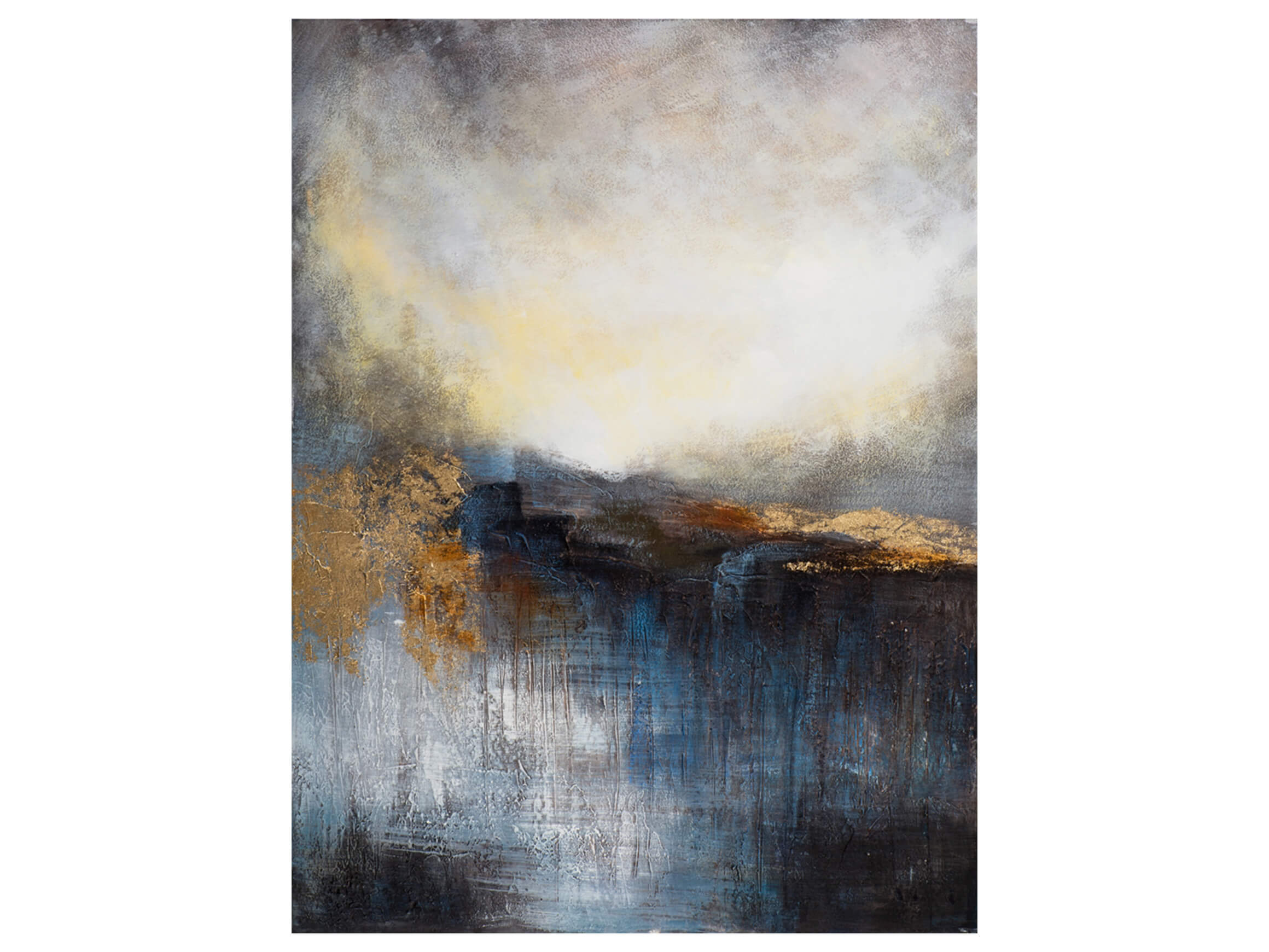 Bild Abstrakt mit Blau 2 image LAND