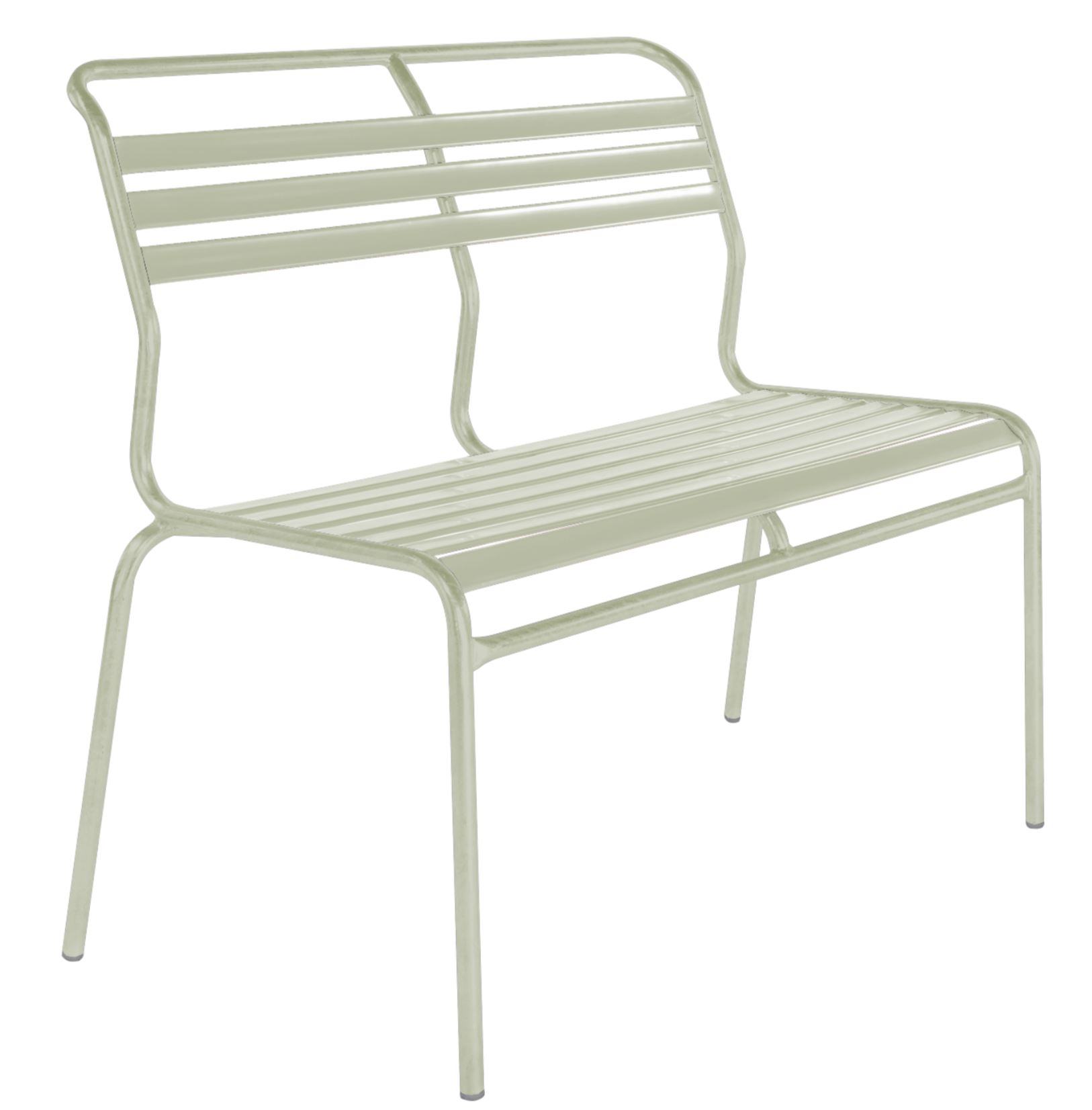 Lättli-Bank Säntis von Schaffner / Farbe: Pastellgrün / Grösse: 90 x 58 cm