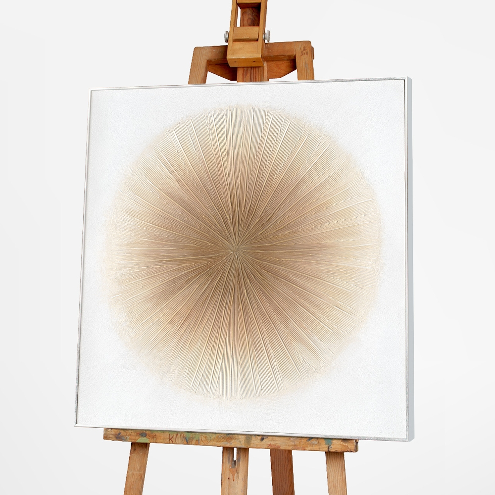 Bild Sandy Circle image LAND / Grösse: 100 x 100 cm