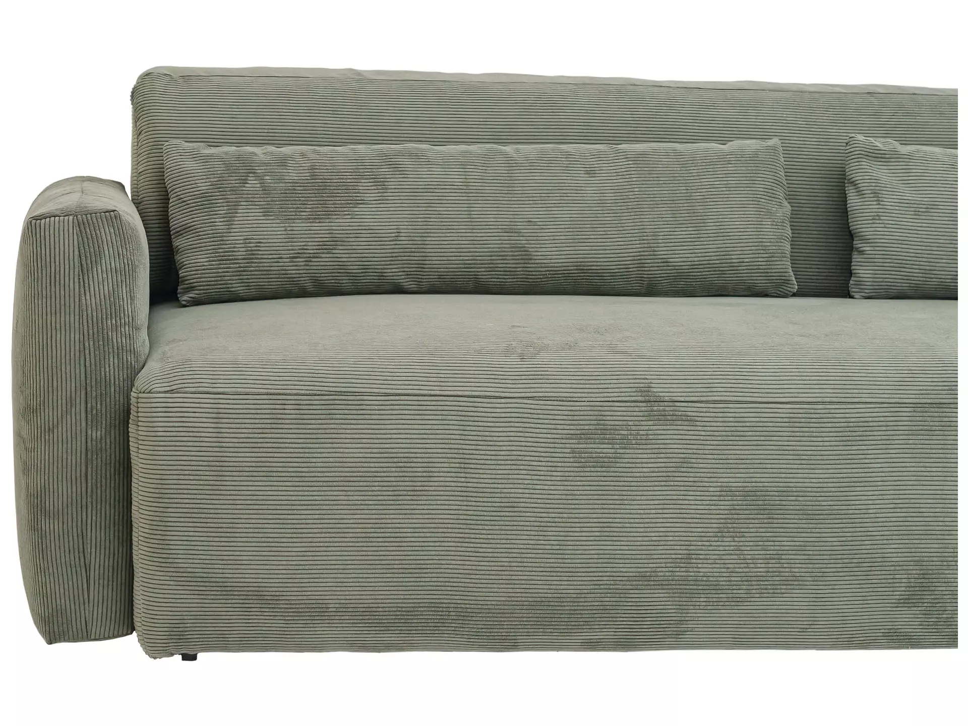 Bettsofa Antonia Candy / Farbe: Oliv / Bezugsmaterial: Stoff