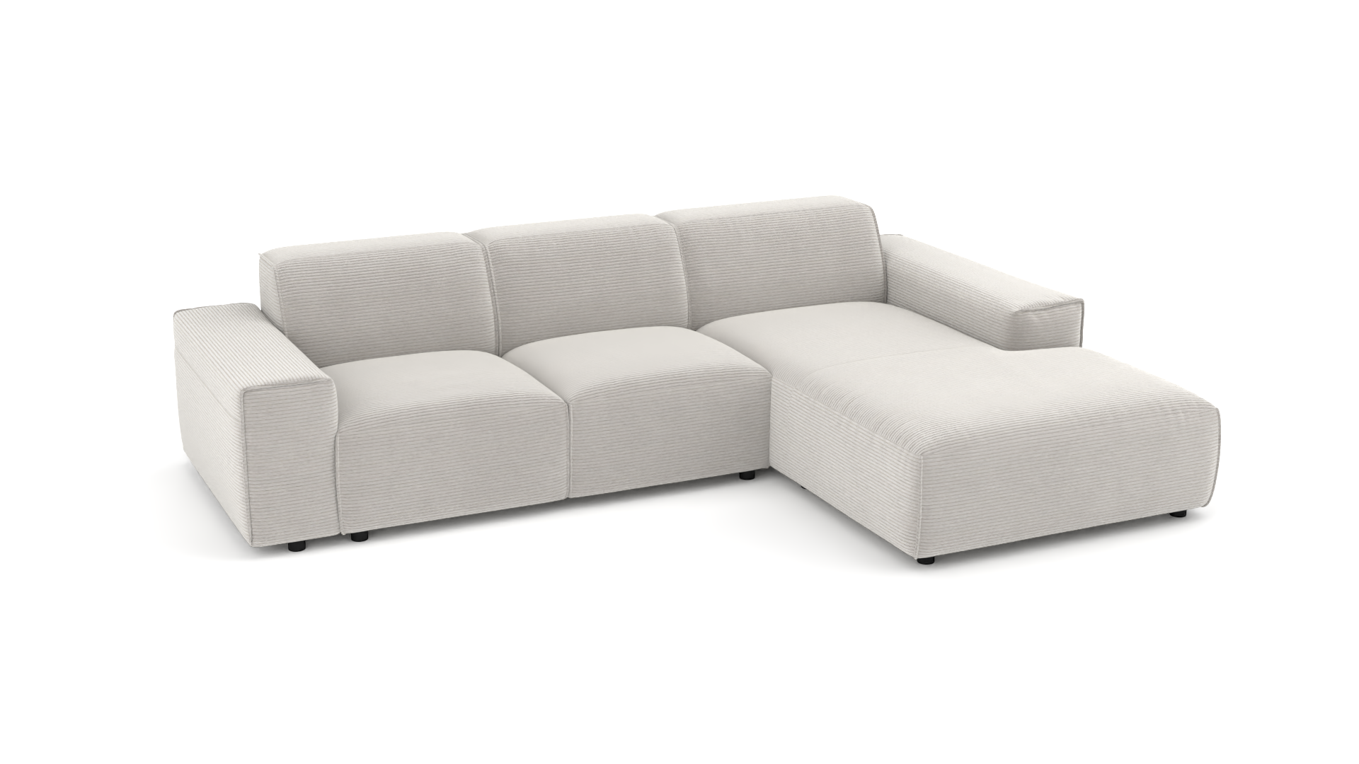 Ecksofa Venus rechts – modern, robust & bequem