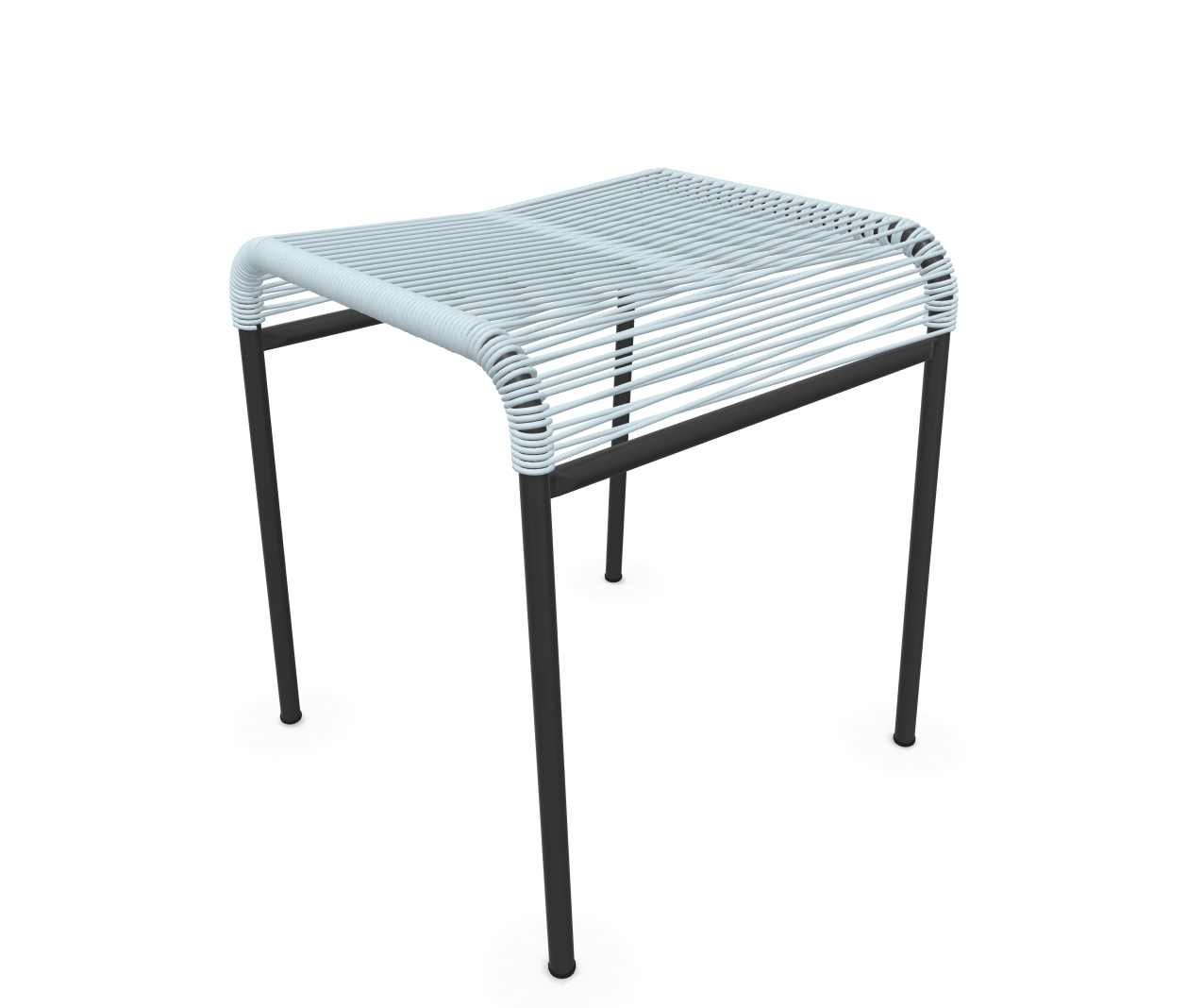 Schaffner Spaghetti-1er-Hocker Säntis Hoch Blau | Schubiger Möbel