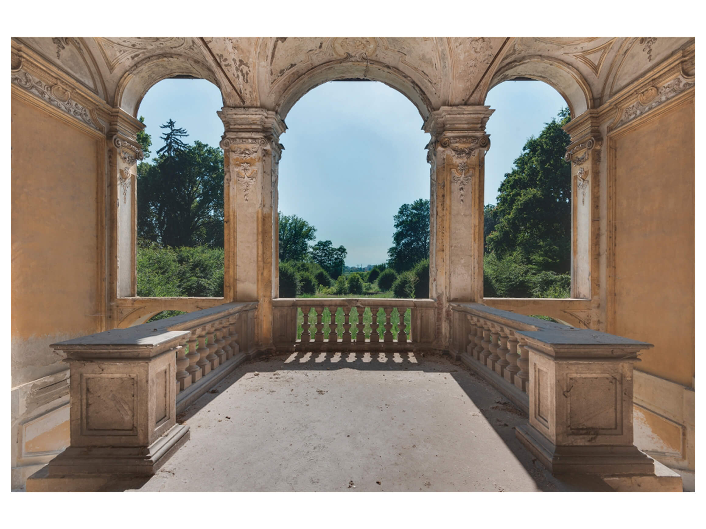 Digitaldruck auf Acrylglas Aussicht image LAND / Grösse: 120 x 80 cm