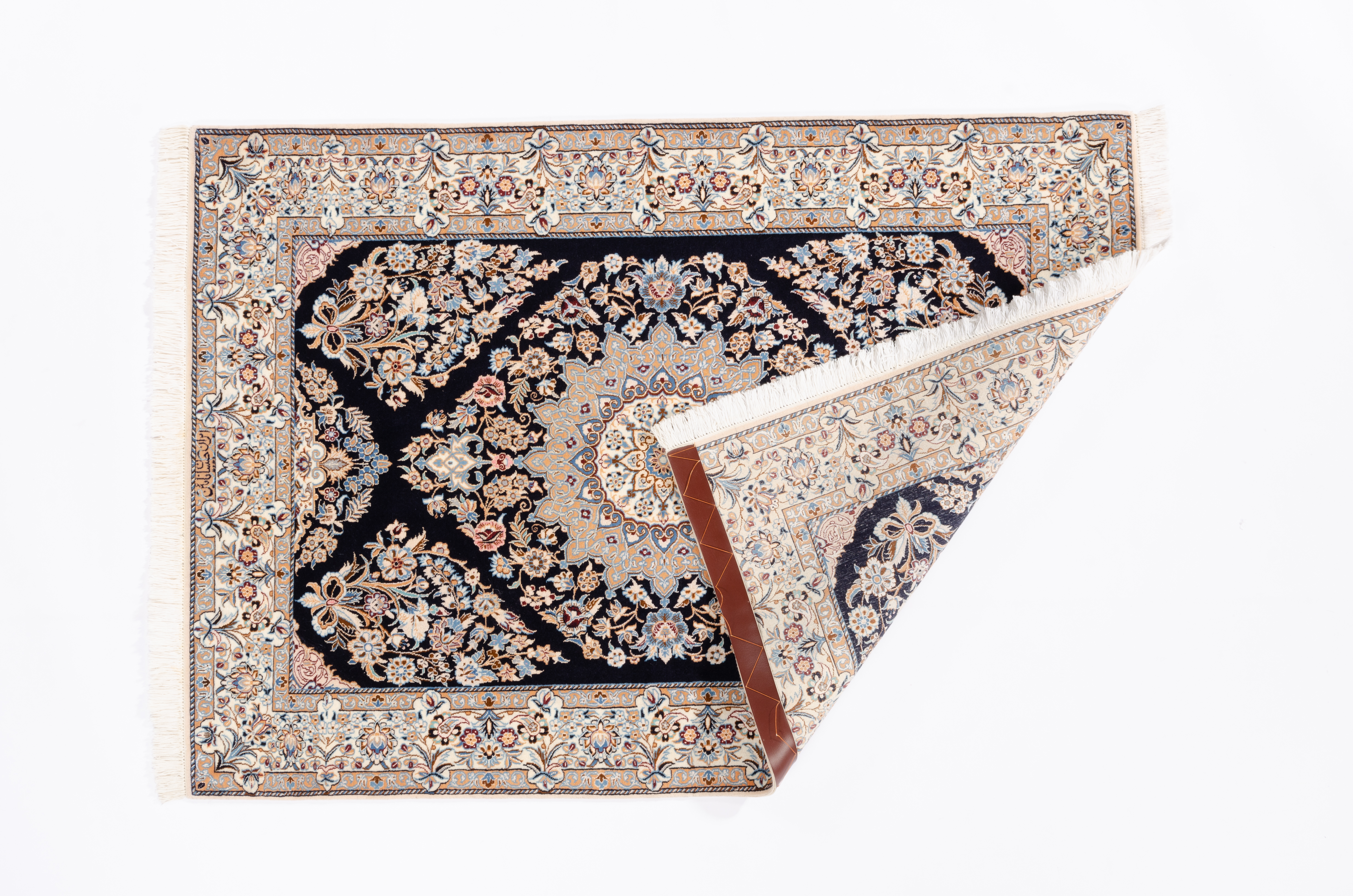 Klassischer Teppich Nain Negra/ Farbe: Braun / Masse (BxT) :105x150 cm