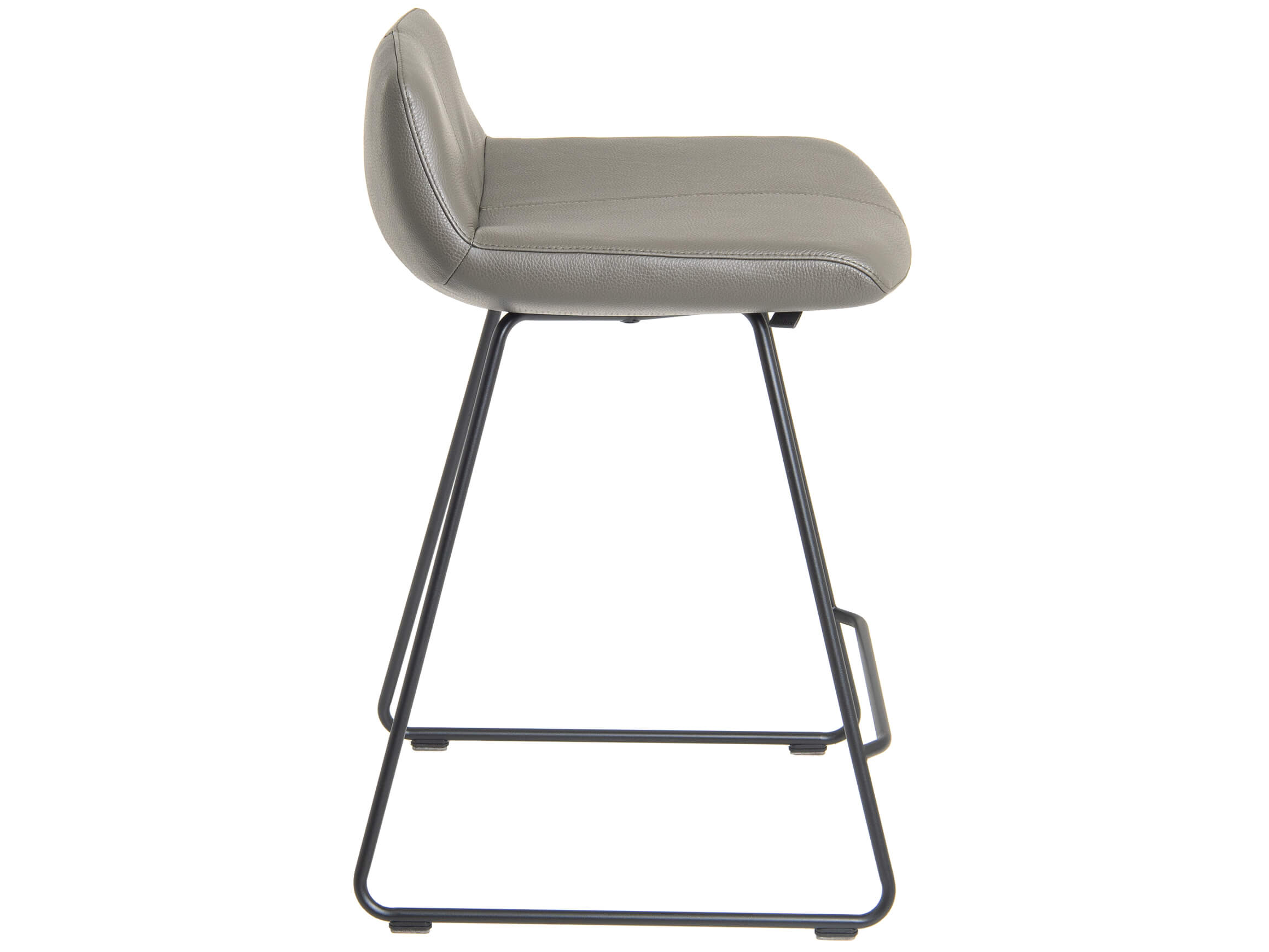 Barhocker Caron Leolux / Farbe: Avocado / Bezugsmaterial: Stoff