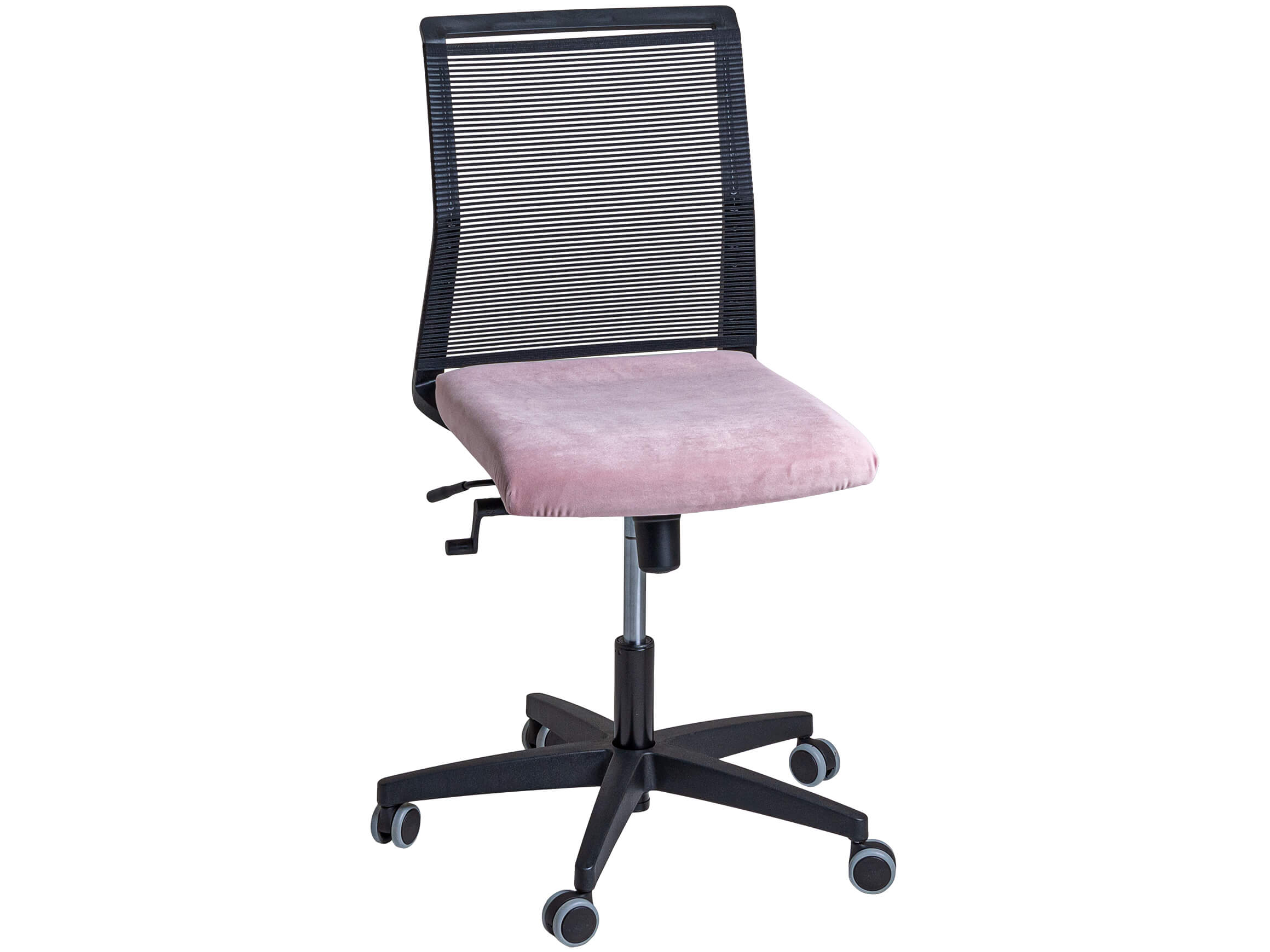 Chaise de bureau otto Topstar / Couleur : rose Noir / Matériau de revêtement : Tissu