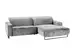 Ecksofa Eindhoven Basic Candy / Farbe: Silver / Material: Stoff Basic