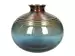 Vase Glas Blau H: 21 cm Kersten