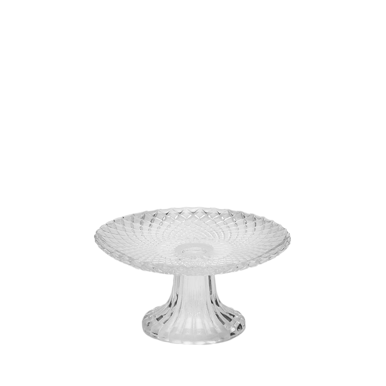 Edg Tortenplate Glas B: 7 cm  | Schubiger Möbel