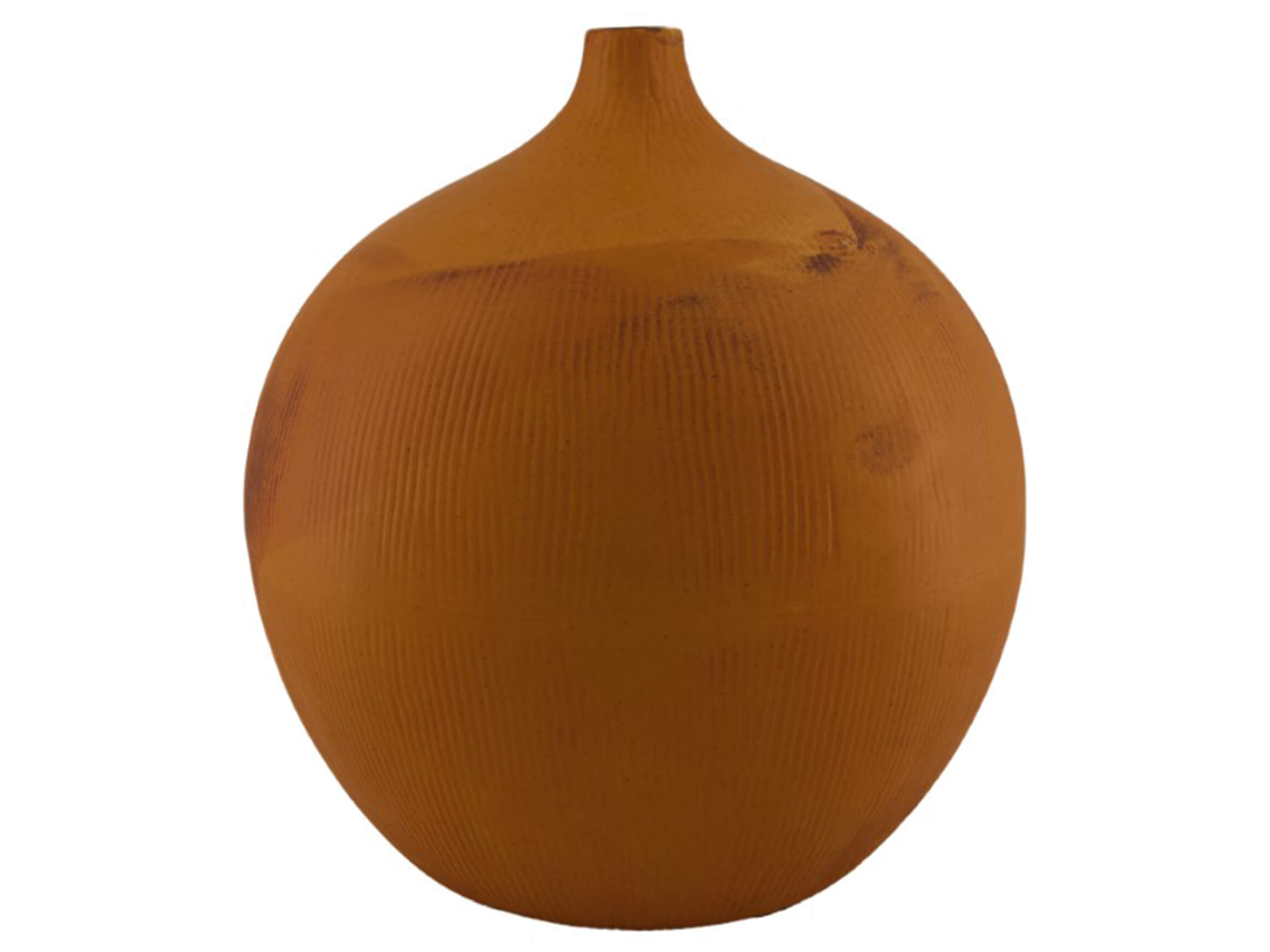 Vase Keramik, Braun H: 31 cm Dijk