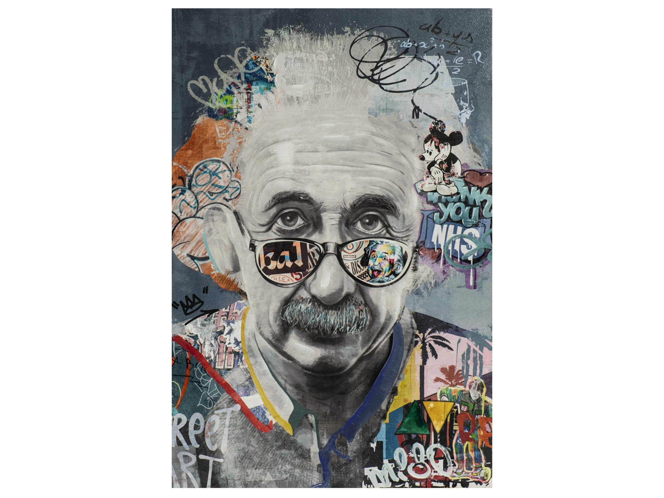 image LAND Bild Pop Art Albert Einstein  | Schubiger Möbel