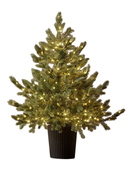 Edg Kunstpflanzen Tannenbaum 240LED Grün H: 90 cm  | Schubiger Möbel