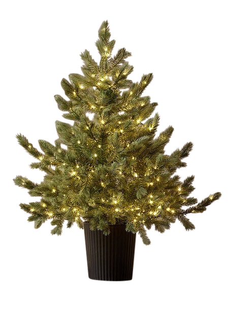 Kunstpflanzen Tannenbaum 240LED Grün H: 90 cm Edg