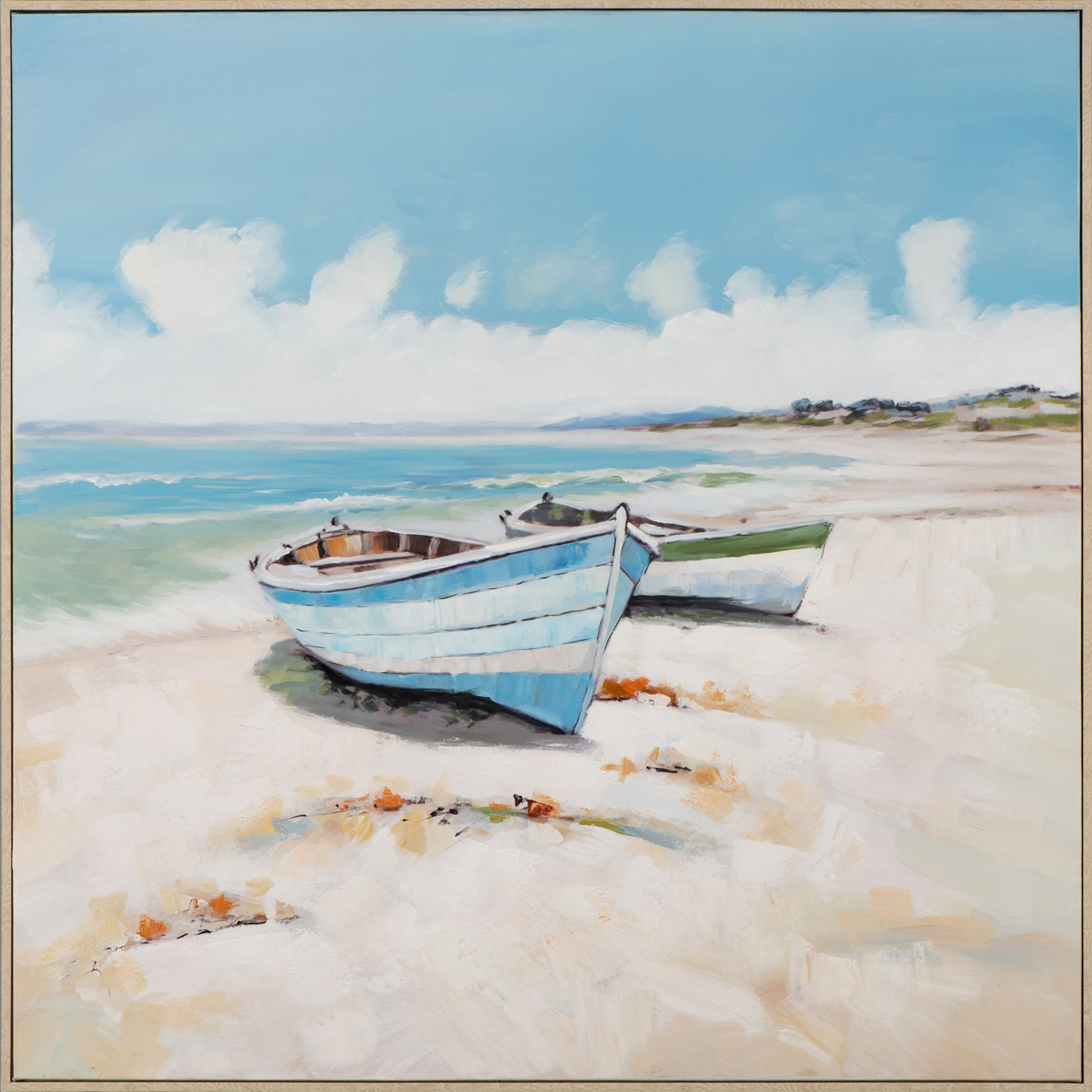 Gemälde Boote am Strand image LAND