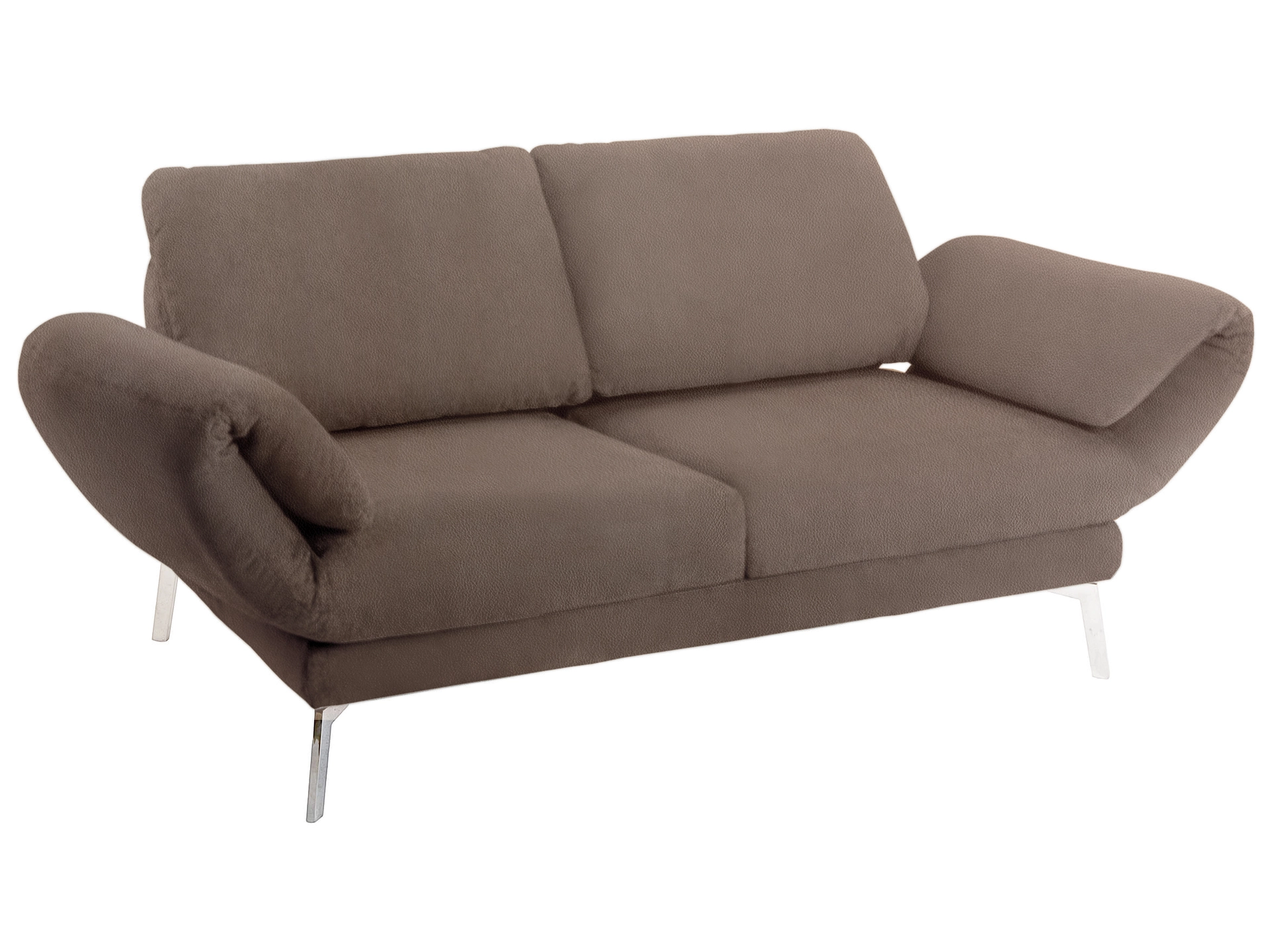 Sofa Medusa Basic Candy / Farbe: Elephant / Bezugsmaterial: Leder Basic
