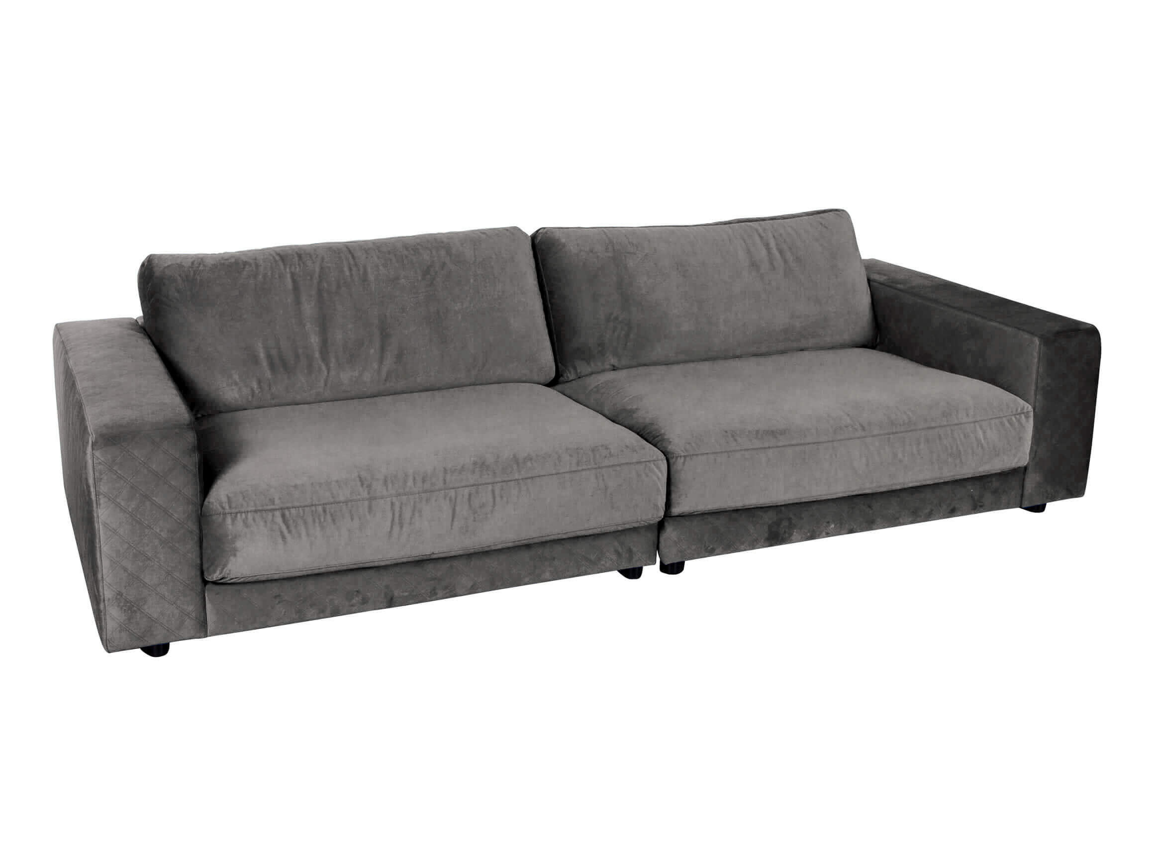 Sofa Havanna Basic Candy / Farbe: Stone / Material: Stoff Basic