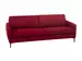 Sofa Antonio Basic B: 196 cm Schillig Willi / Farbe: Ruby Red / Material: Leder Basic