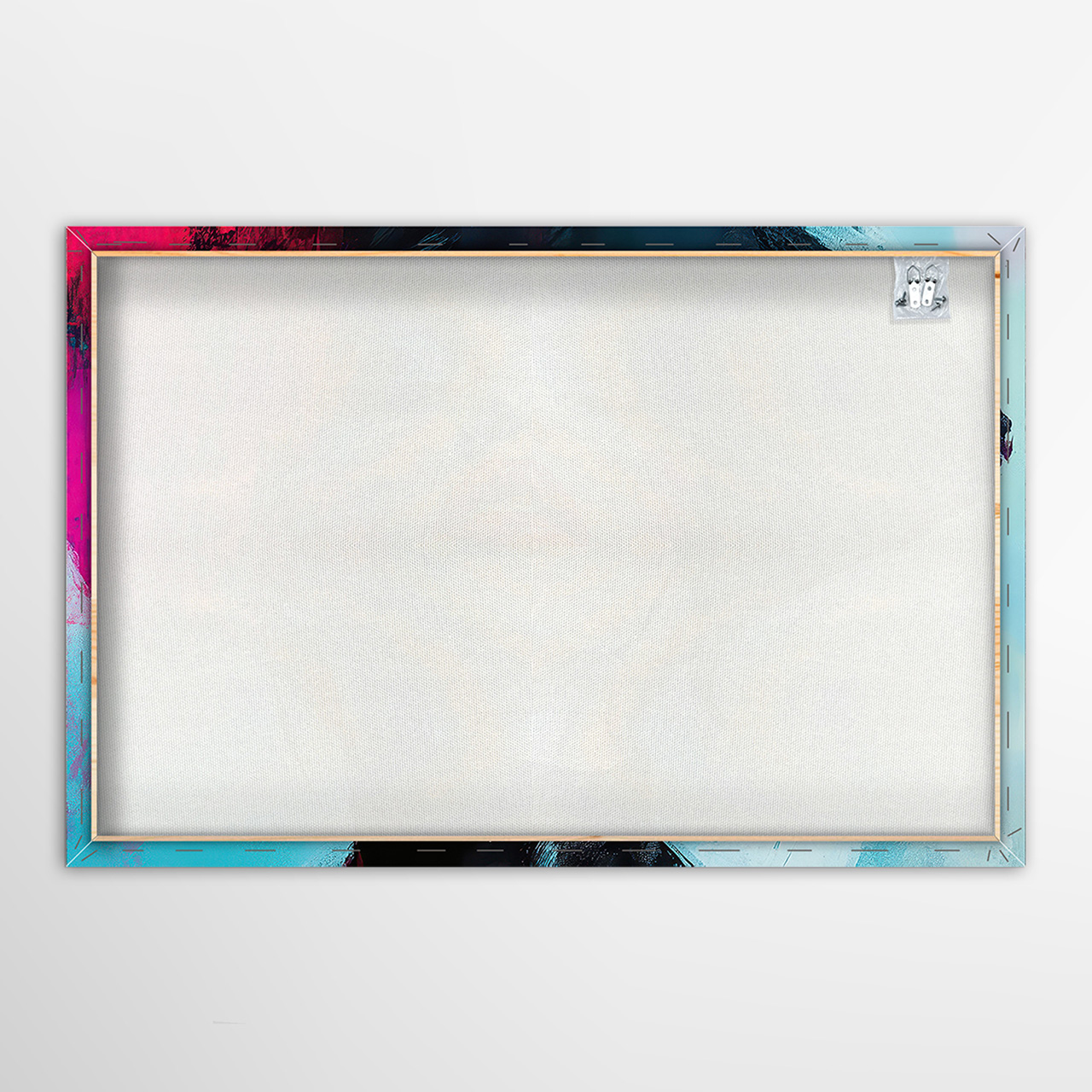 Canvas-Print Pink Splashed Diva-image LAND