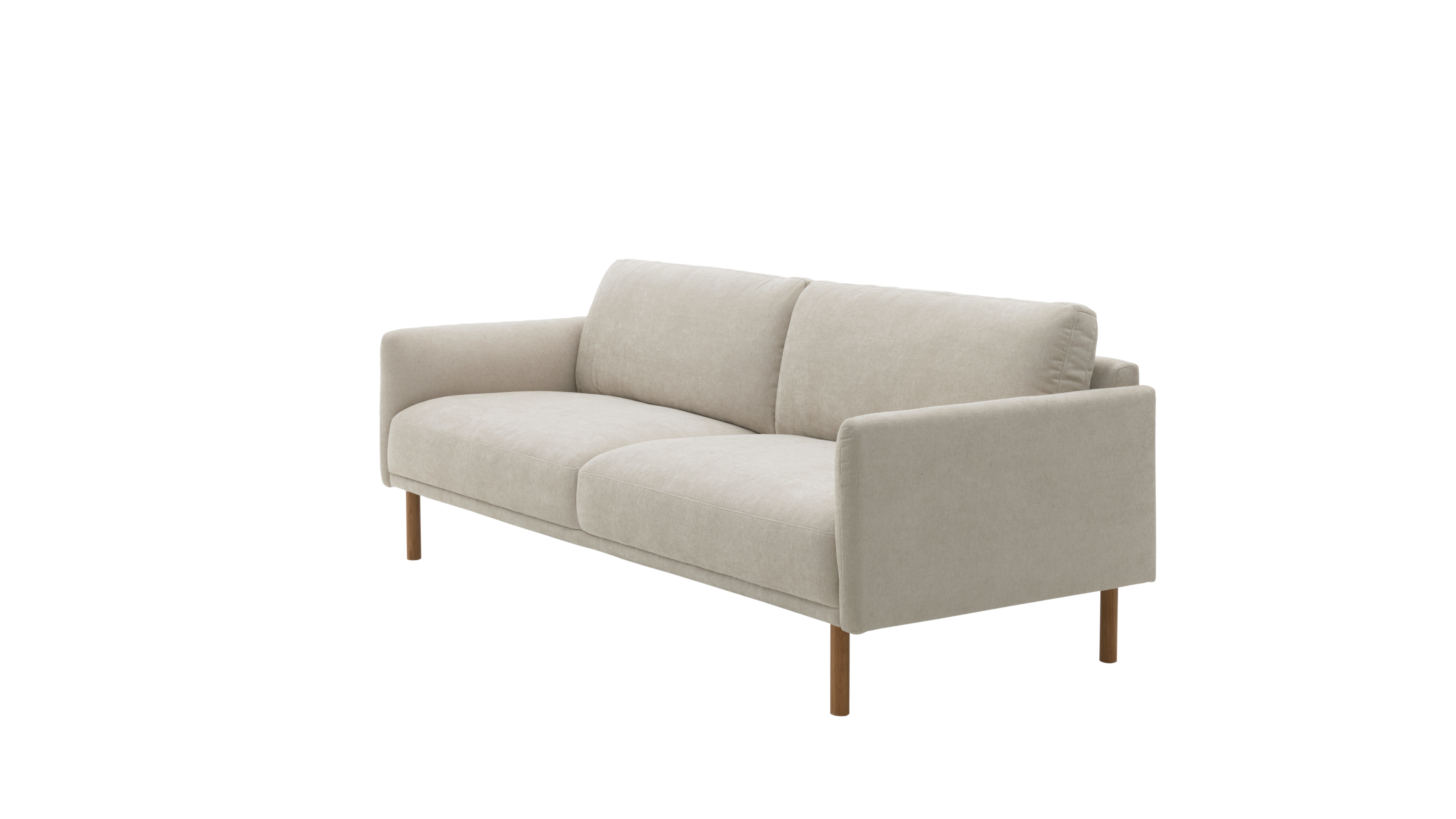 Canapé No. 4104 de Roomio / Couleur : naturel / Dimensions : 194 x 90 cm