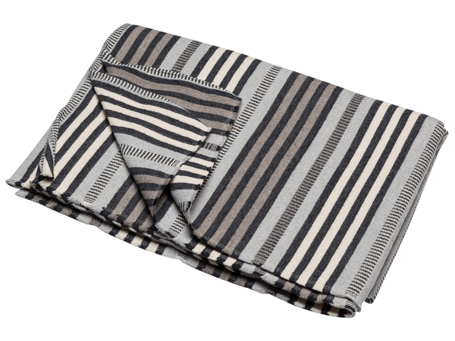 Plaid Nova Streifen Filz 145x200 cm Sander AG Plaid Nova Streifen Filz 145x200 cm Sander AG