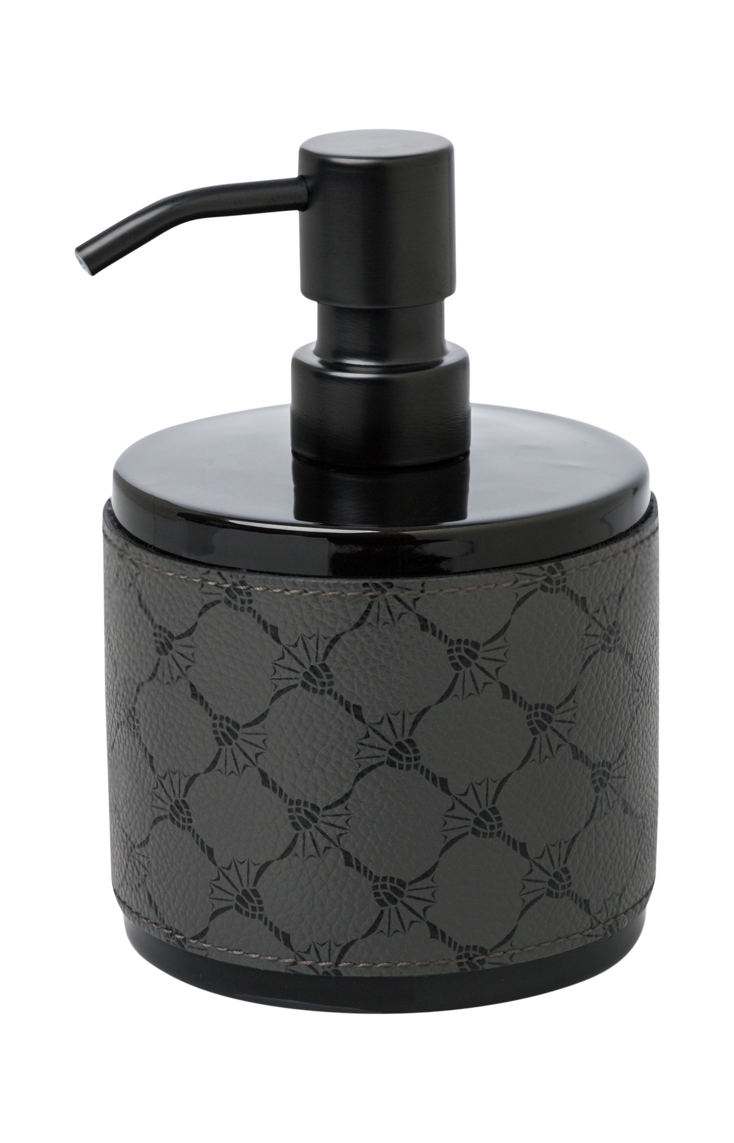 Soap dispenser anthracite/black H: 15 cm Joop