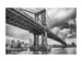 Digitaldruck auf Acrylglas Manhatten Bridge image LAND / Grösse: 120 x 80 cm