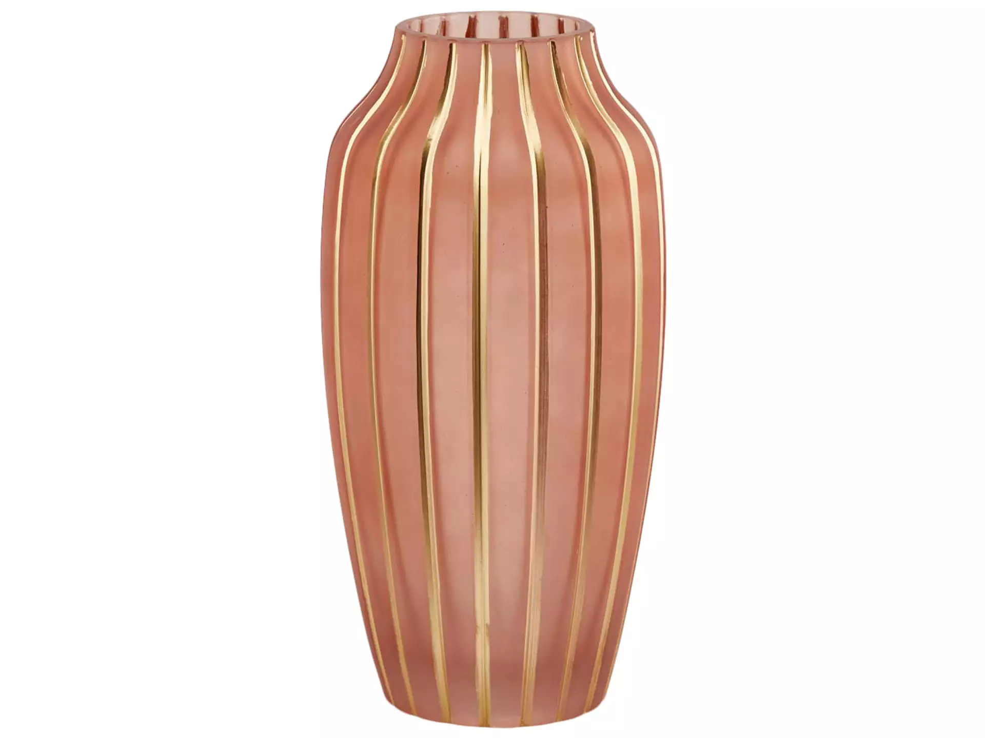 Vase Glas Apricot Gold H: 30 cm Edg