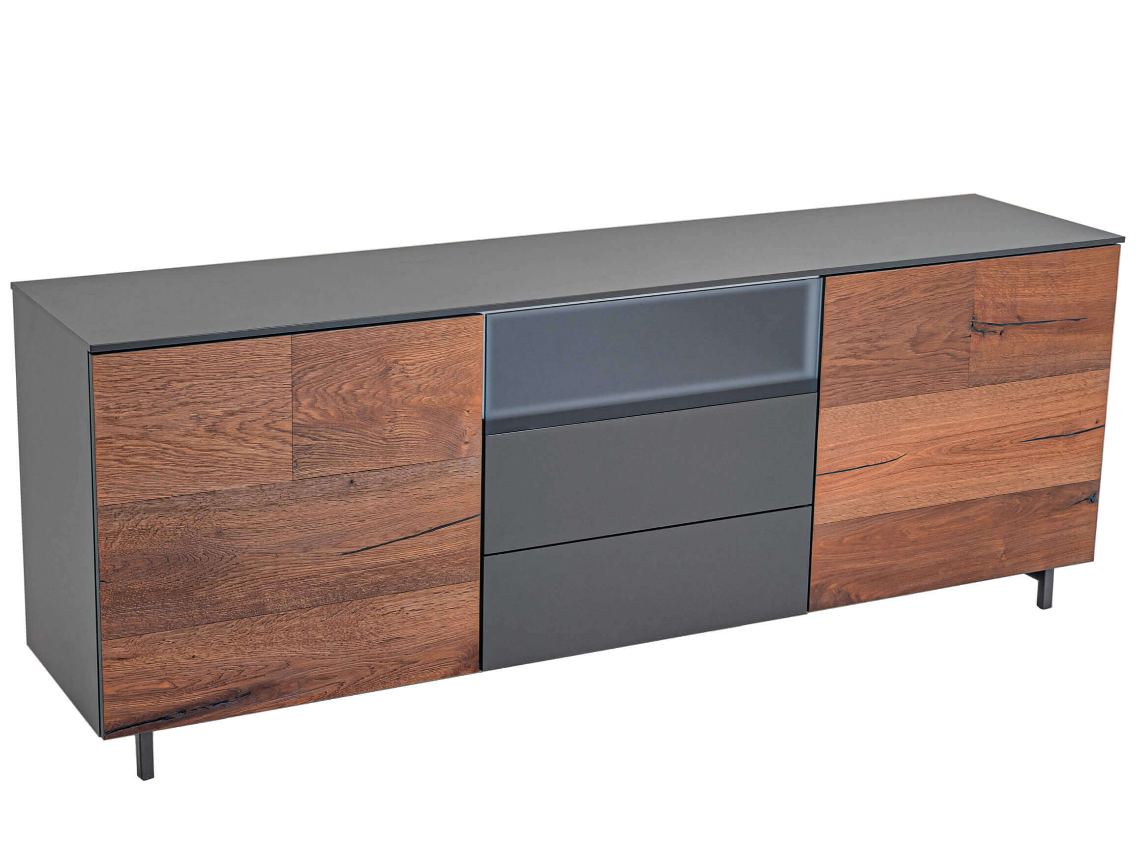 Fubo Sideboard Novara Grau | Schubiger Möbel