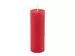 Kerze, Brenndauer 35 Std., Rot, Durchmesser 5 cm h 15 cm