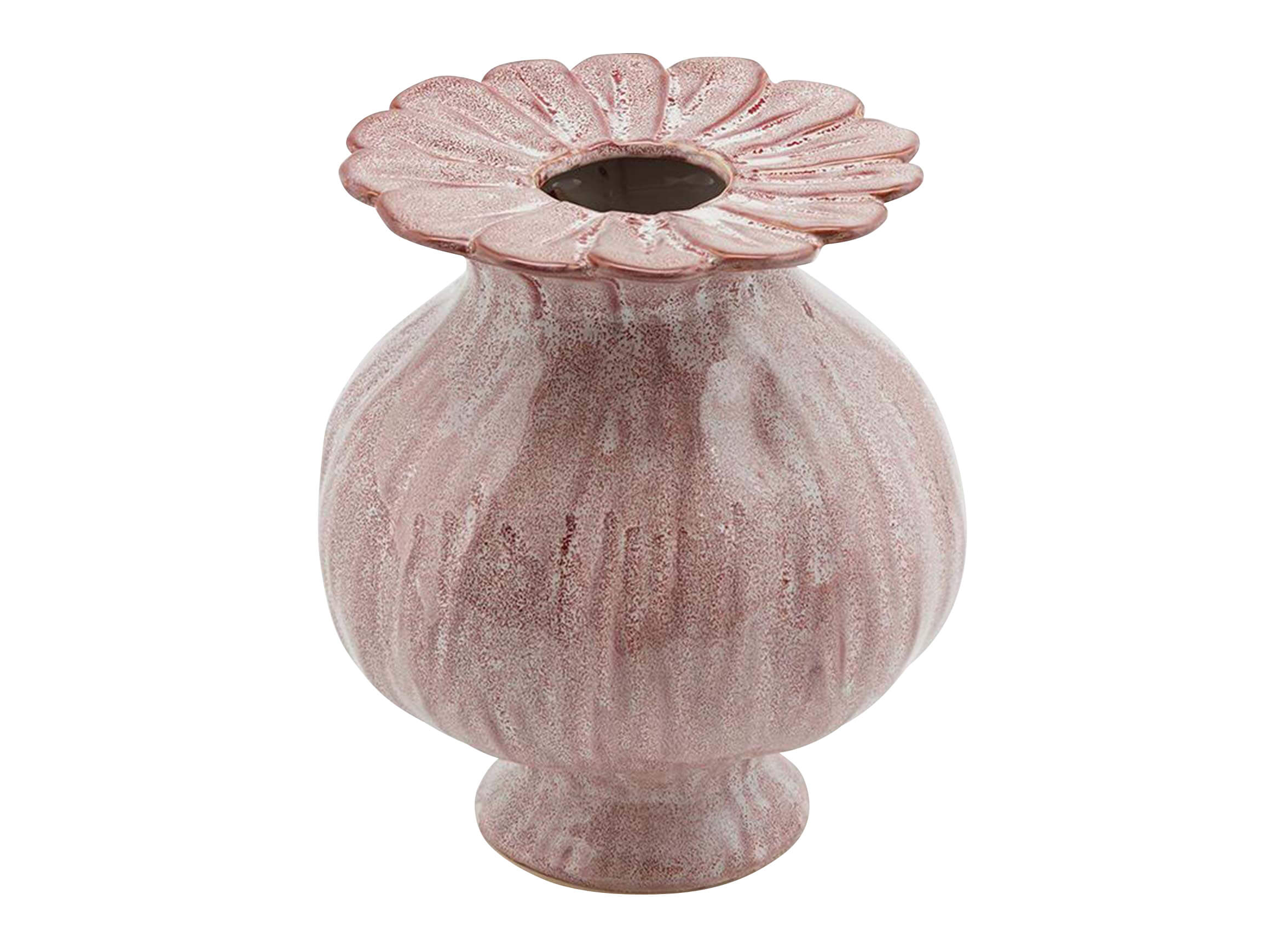 Vase Pink h: 21 cm von Edg