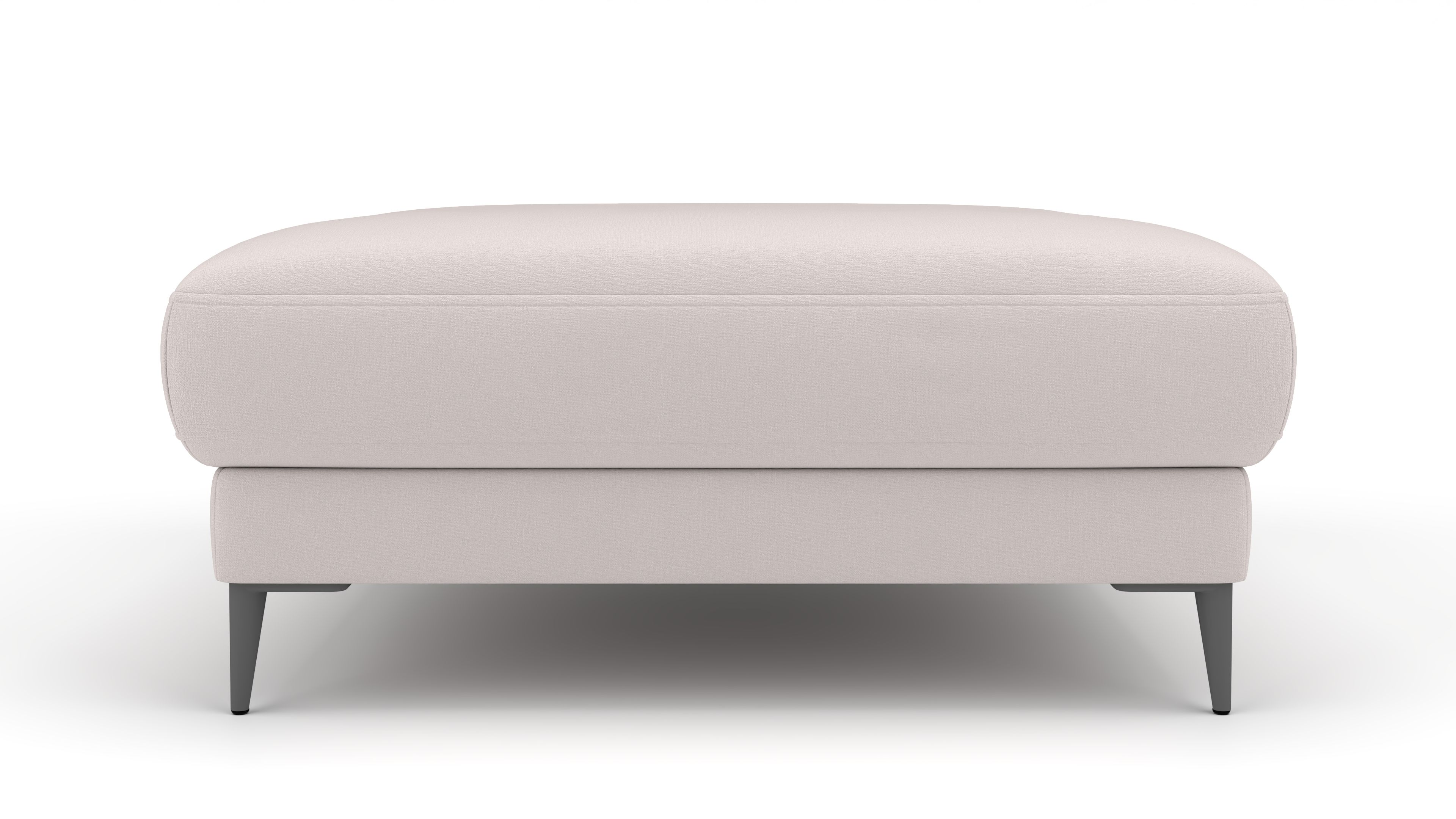 Hocker Mercury Gross UrbanDesign / Farbe: White / Bezugsmaterial: Stoff