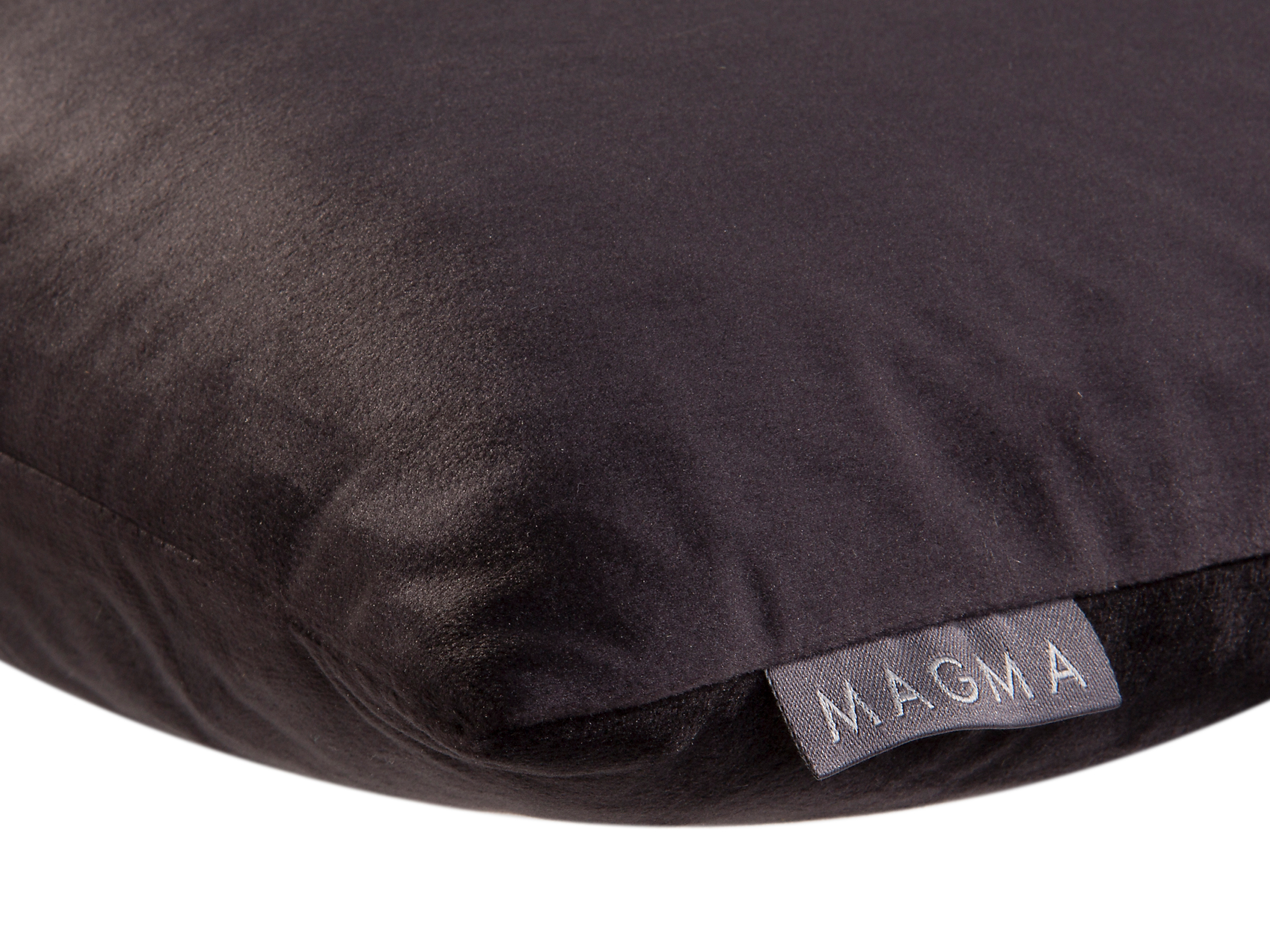 Kissenhülle Samt Anthrazit 50x30 cm Magma