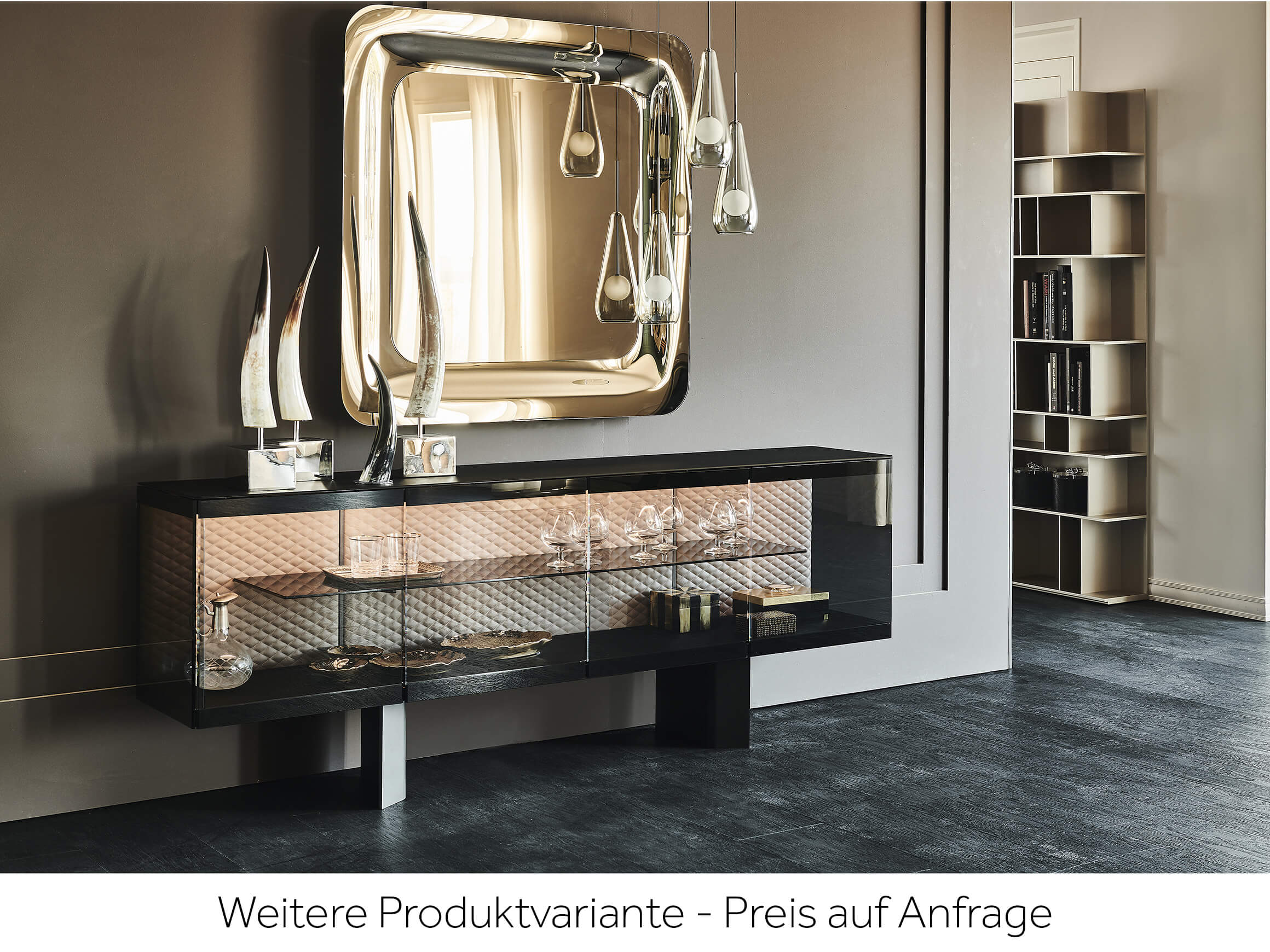 Anrichte Boutique Cattelan / Farbe: Schwarz