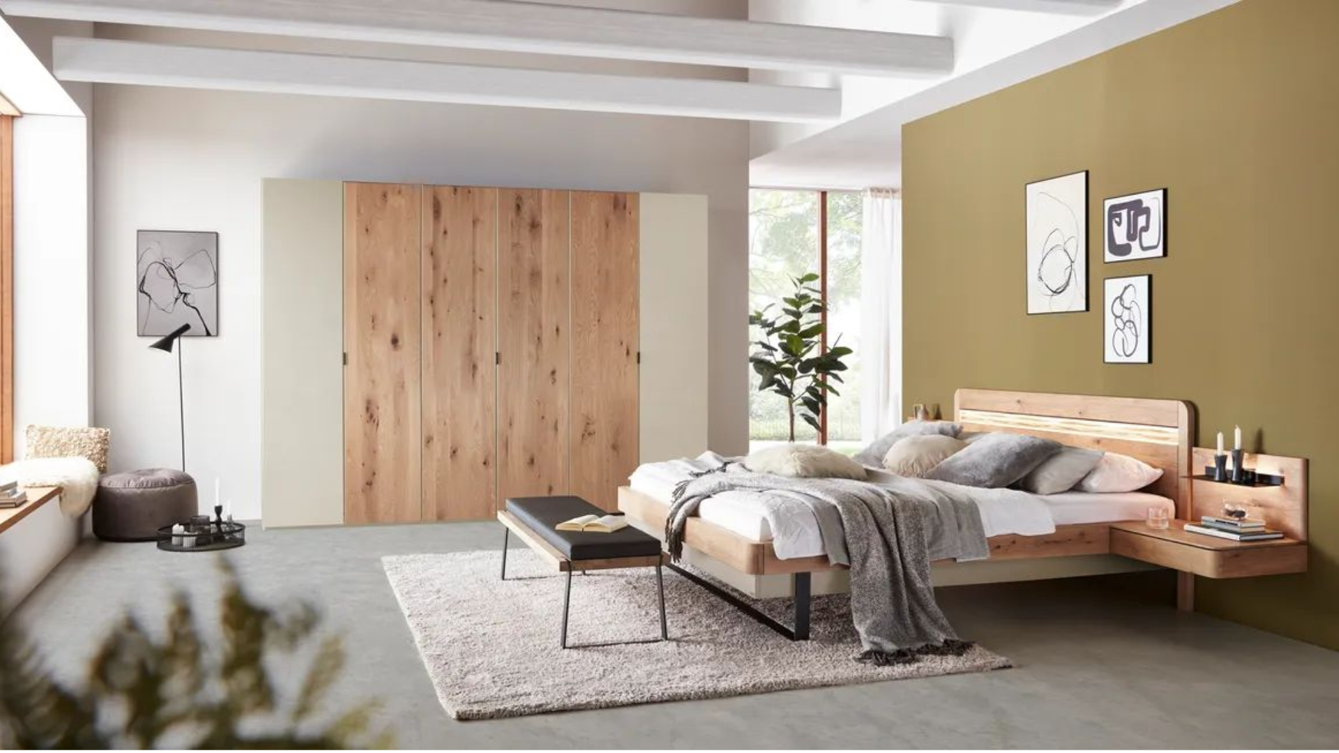 Hinge-door wardrobe Starnberg Thielemeyer / colour: oak