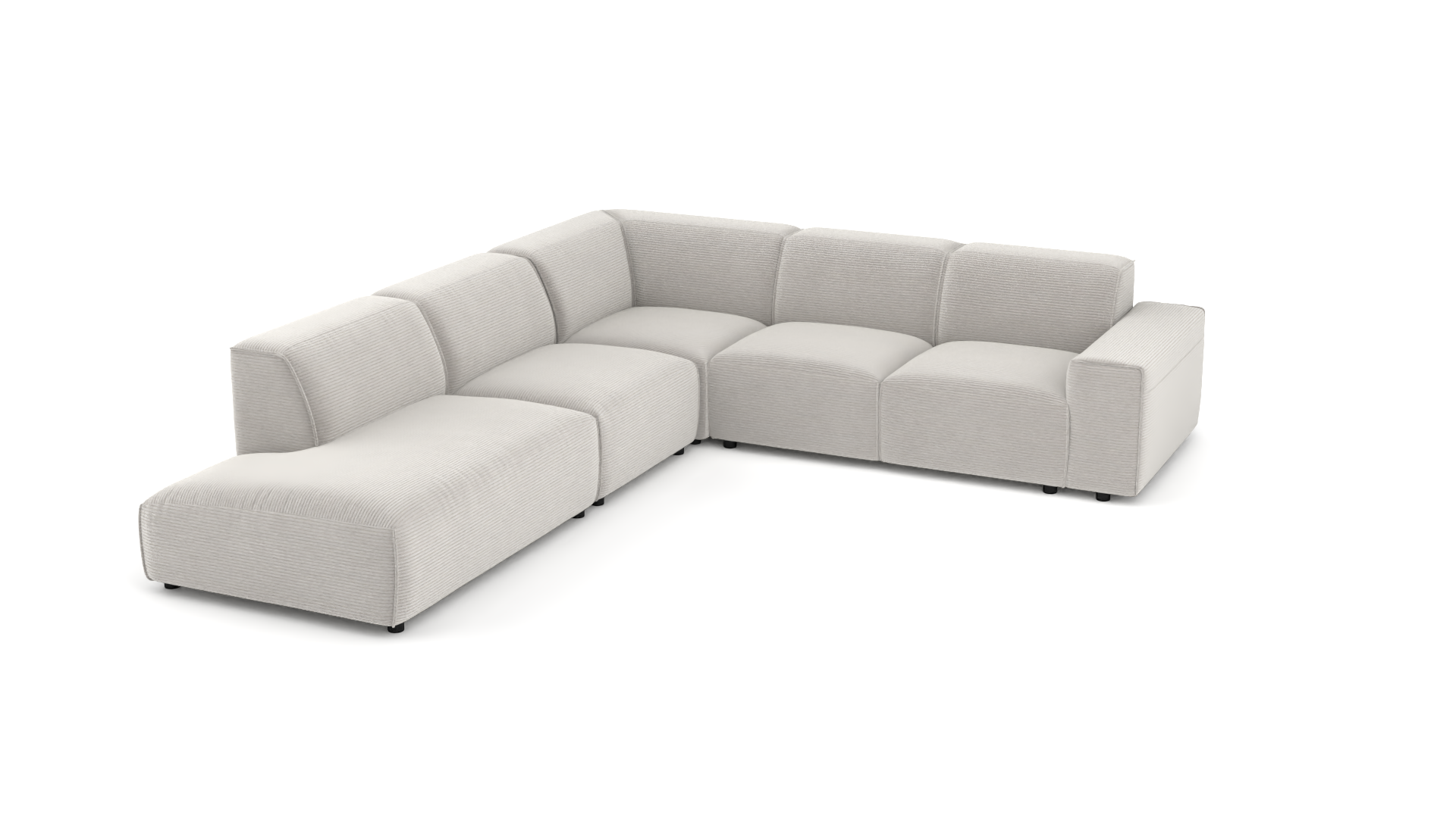 Ecksofa Venus links – komfortabel, modular & stilvoll