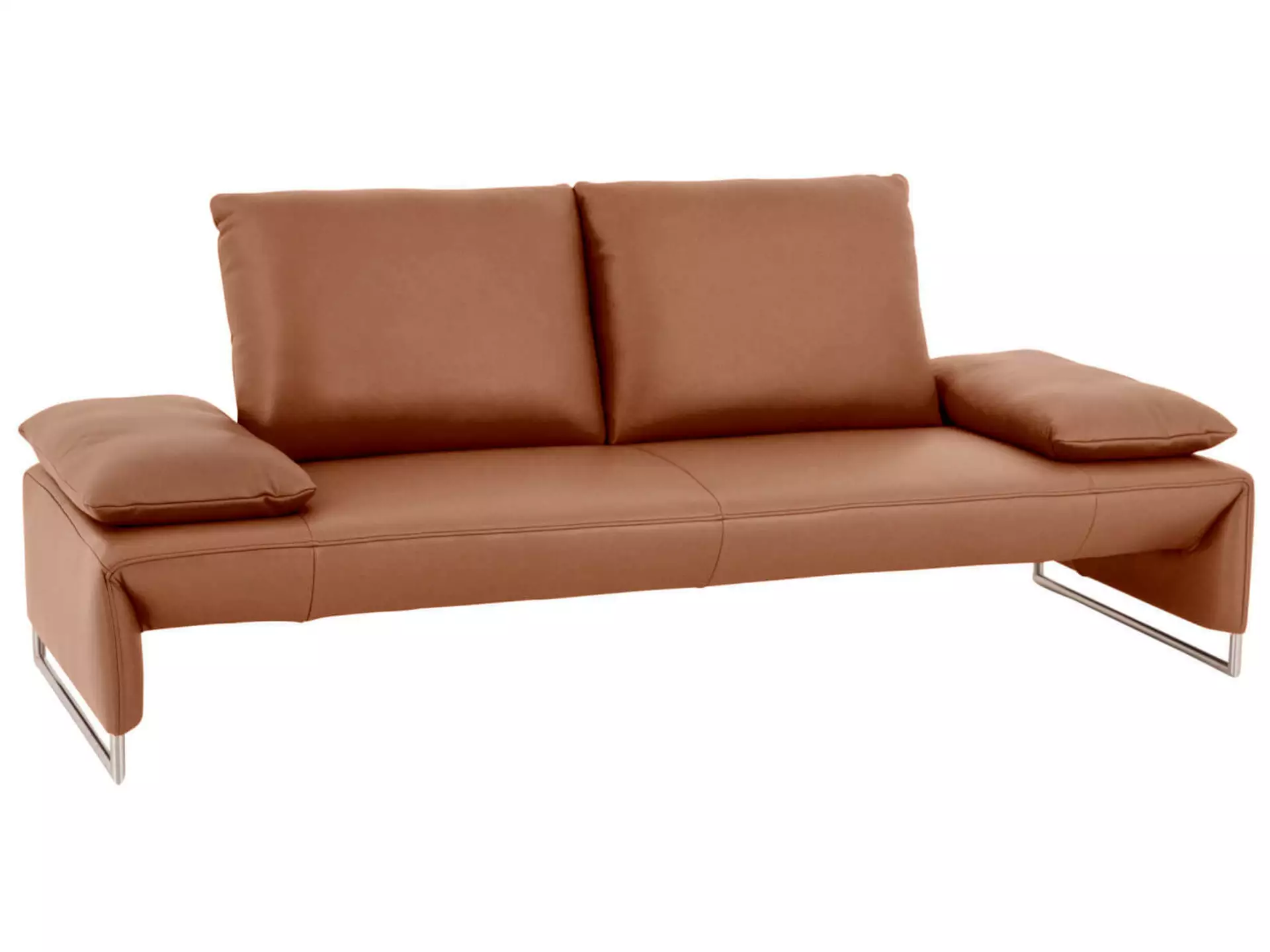 Sofa Ramano Basic B: 220 cm Koinor / Farbe: Chai / Material: Leder Basic